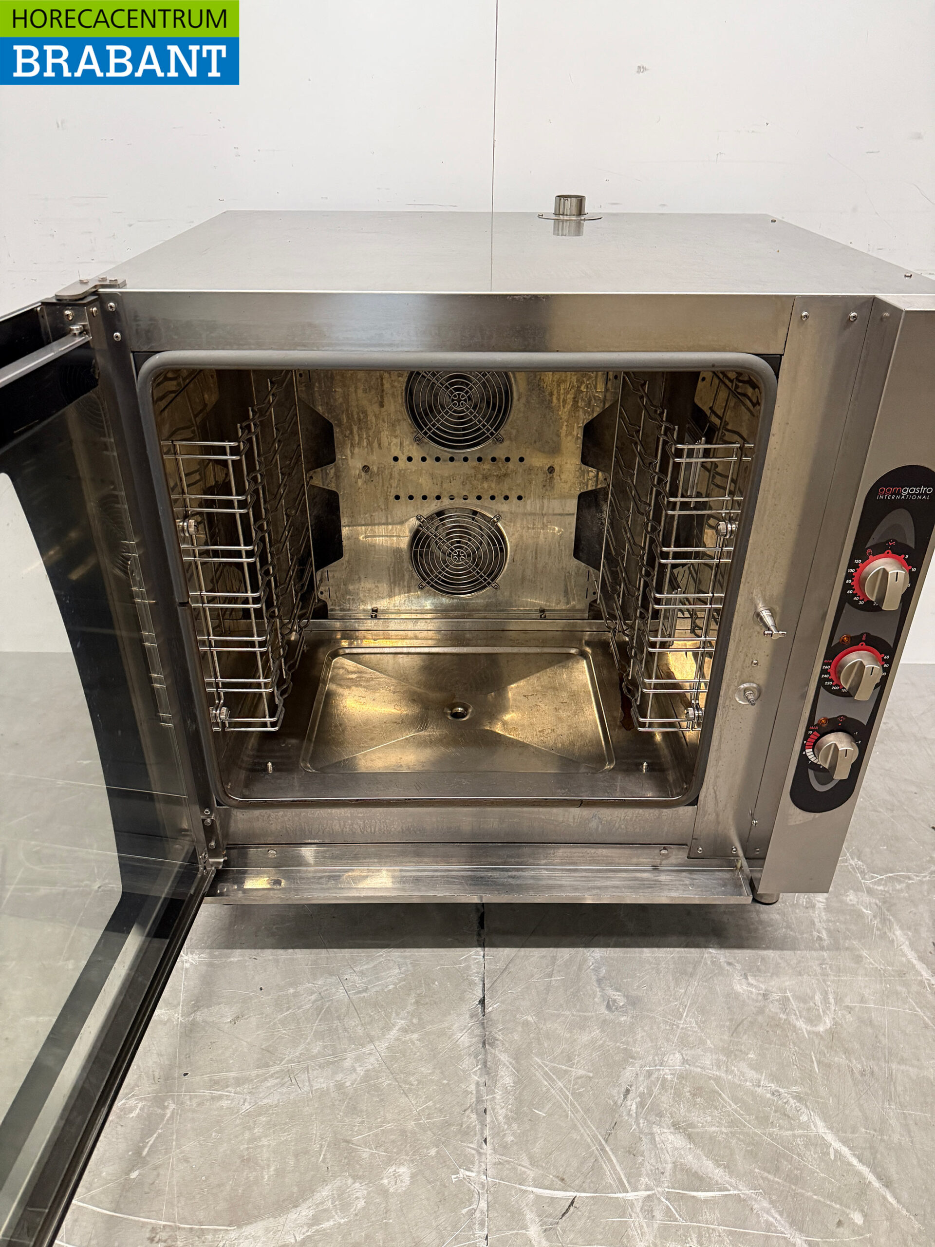 Stainless steel Steamer Combi-steamer Hot Air Convection Oven 7 x 1/1 GN 400V Horeca - Image 5