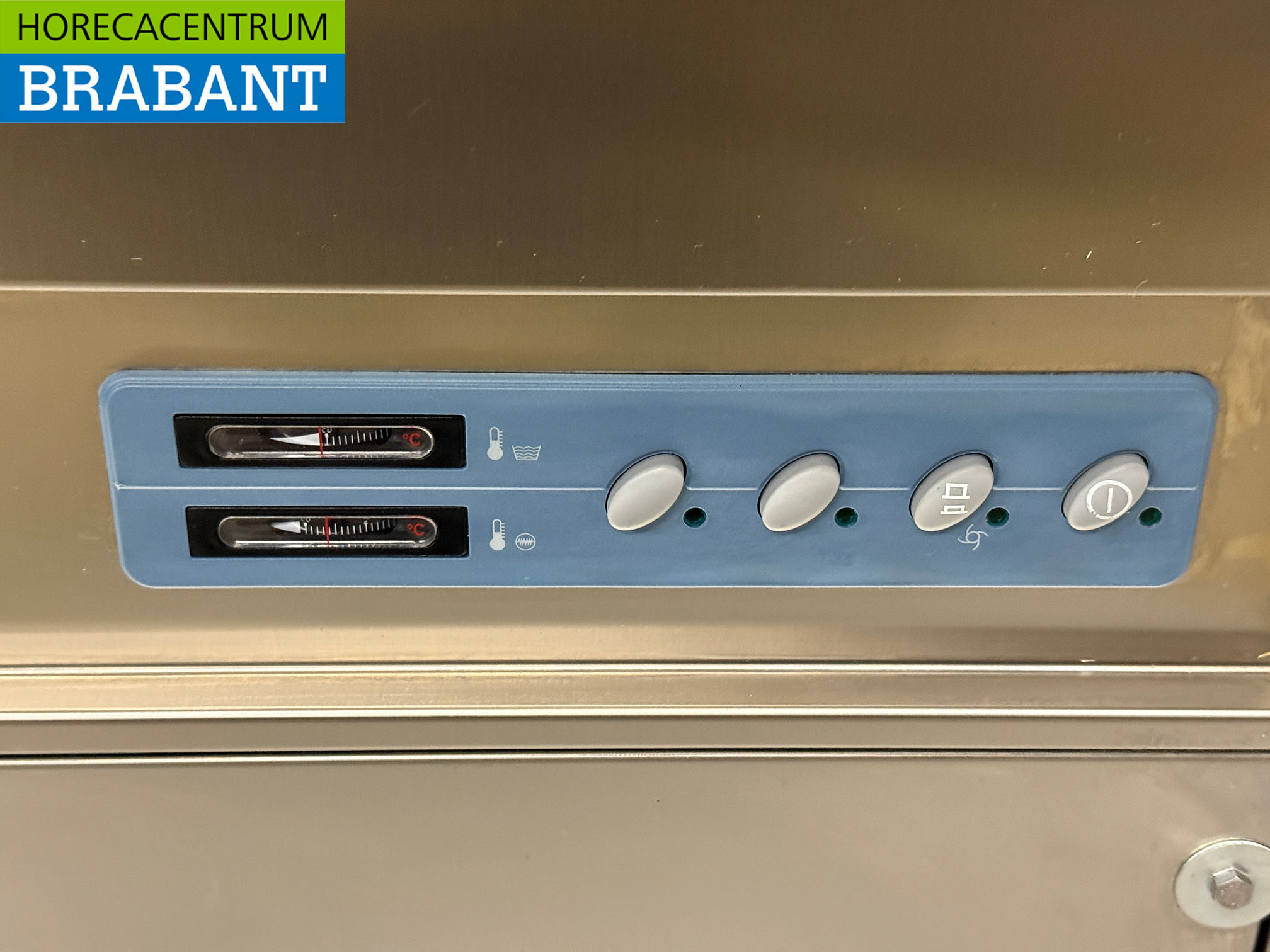 Stainless steel Rhima DR 59 Slide-through dishwasher 400V Catering - Image 6