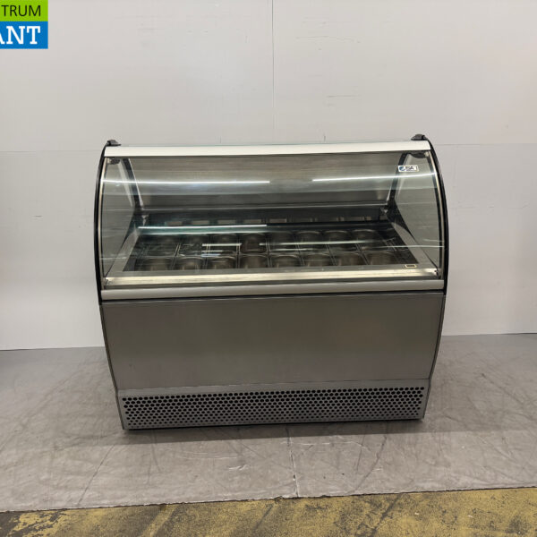 ISA Scoop ice cream display case Ice cream display case 16 x 5 liter container 150,5 cm 230V Horeca