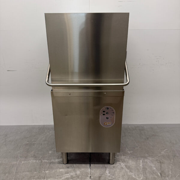 Stainless steel MBM Sliding dishwasher 400V Horeca