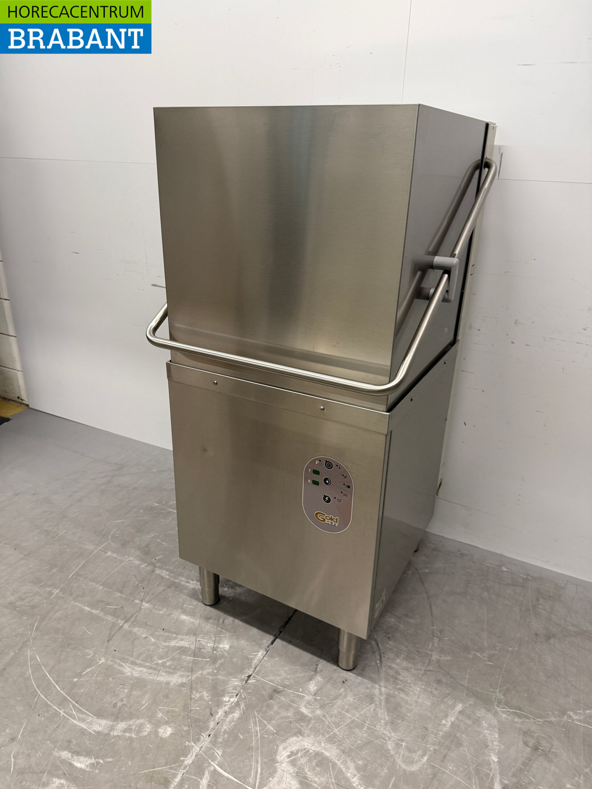 Stainless steel MBM Sliding dishwasher 400V Horeca - Image 2