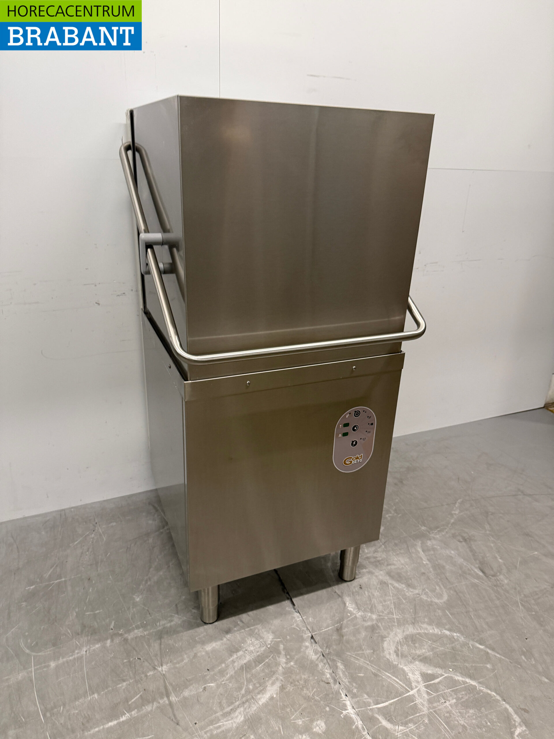Stainless steel MBM Sliding dishwasher 400V Horeca - Image 3