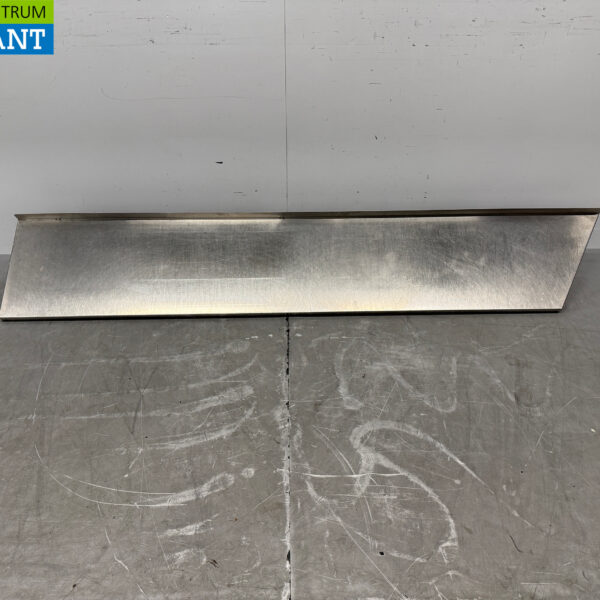 Stainless steel Wall Shelf 223 x 40 cm Horeca
