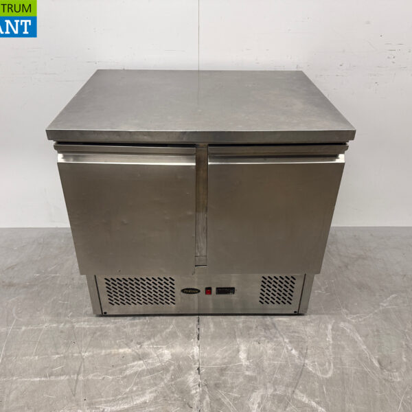 Stainless steel Profinox Refrigerated Workbench 2 Doors 90 cm 230V Horeca