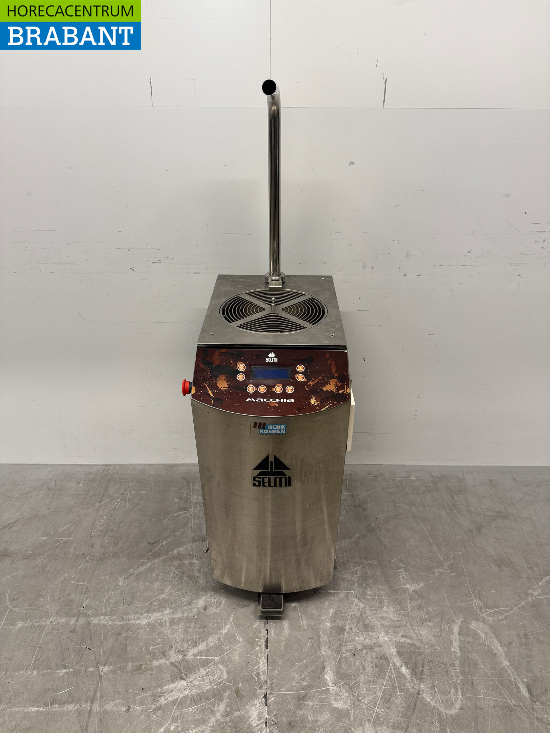 Stainless steel Selmi Macchia Chocolate Tempering Machine 10 kilos 230V Horeca
