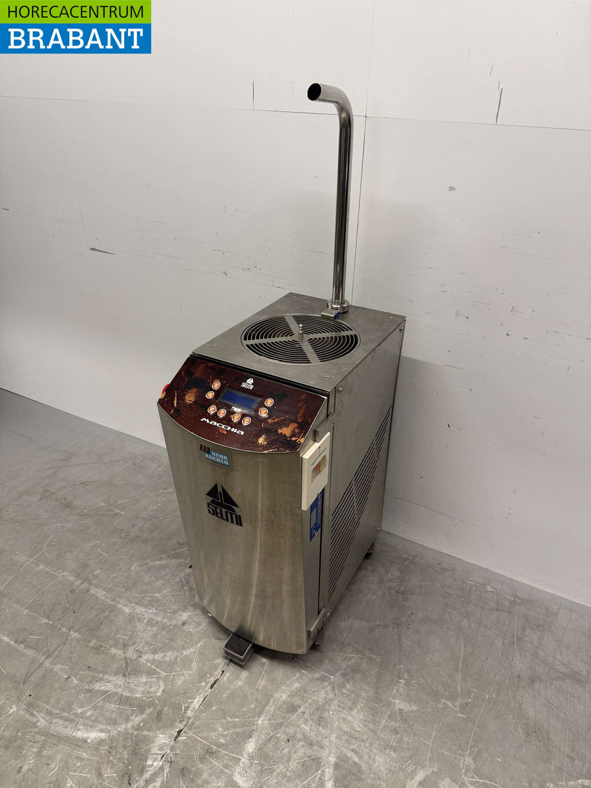 Stainless steel Selmi Macchia Chocolate Tempering Machine 10 kilos 230V Horeca - Image 2