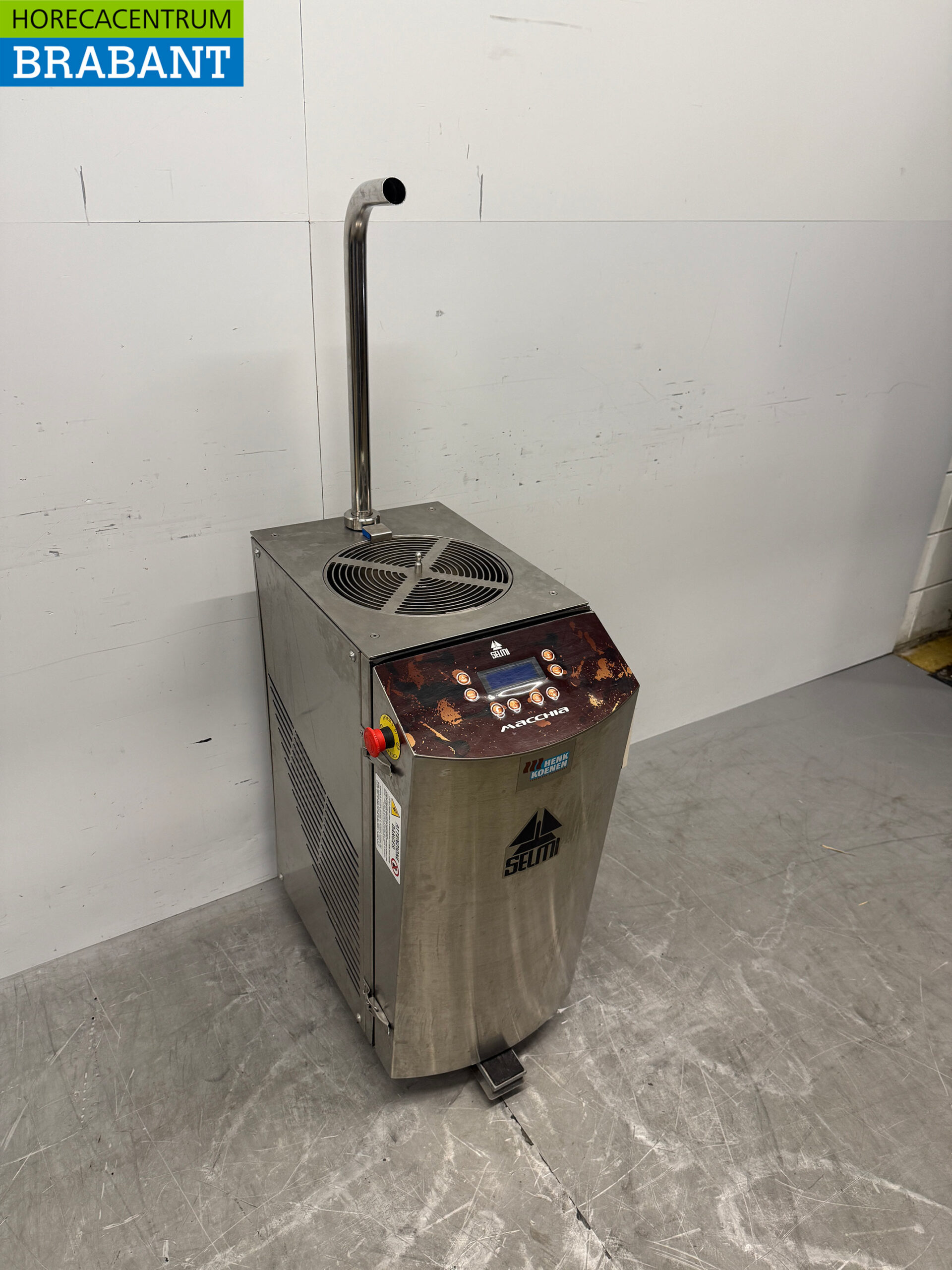 Stainless steel Selmi Macchia Chocolate Tempering Machine 10 kilos 230V Horeca - Image 3