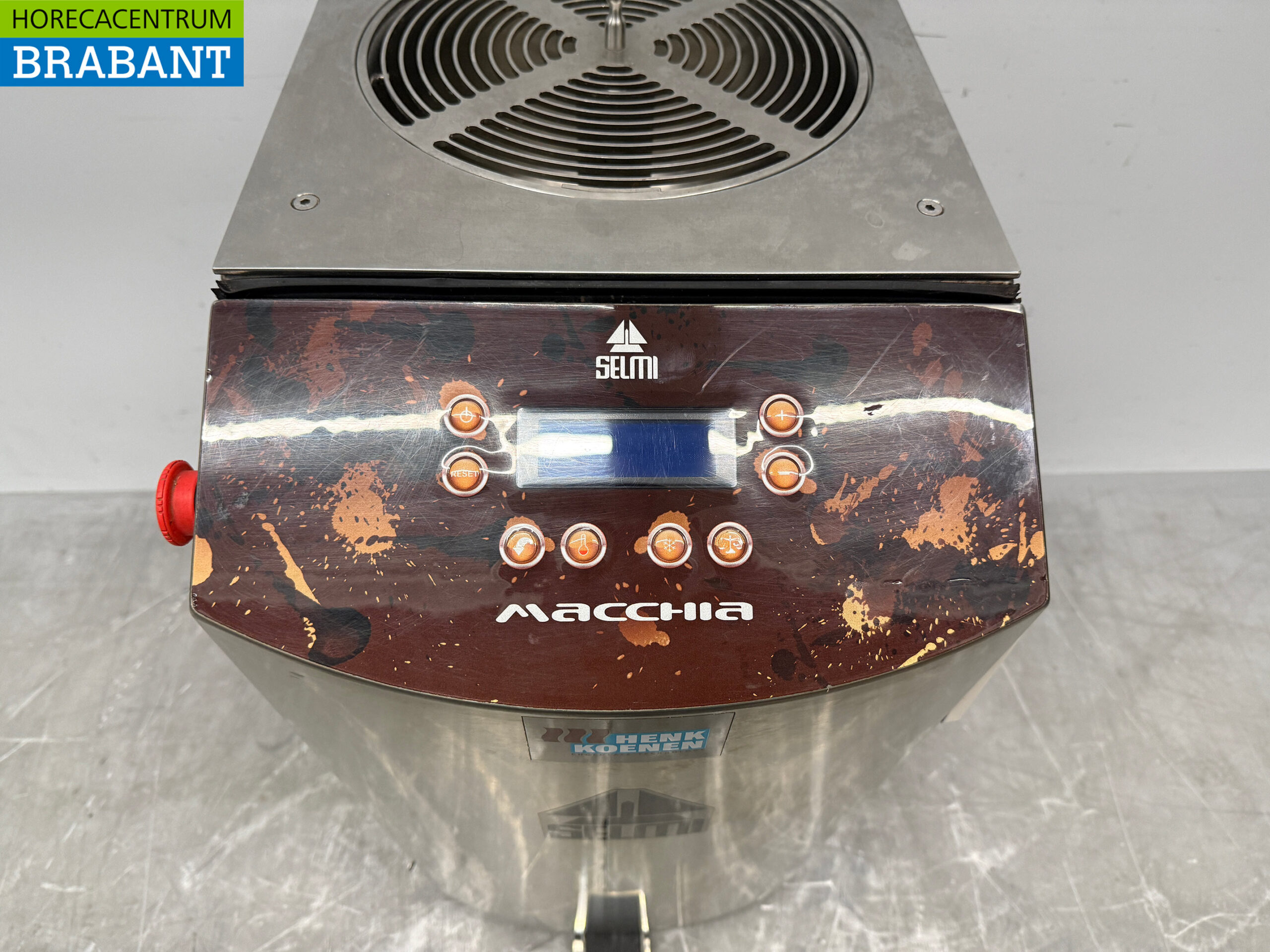Stainless steel Selmi Macchia Chocolate Tempering Machine 10 kilos 230V Horeca - Image 5