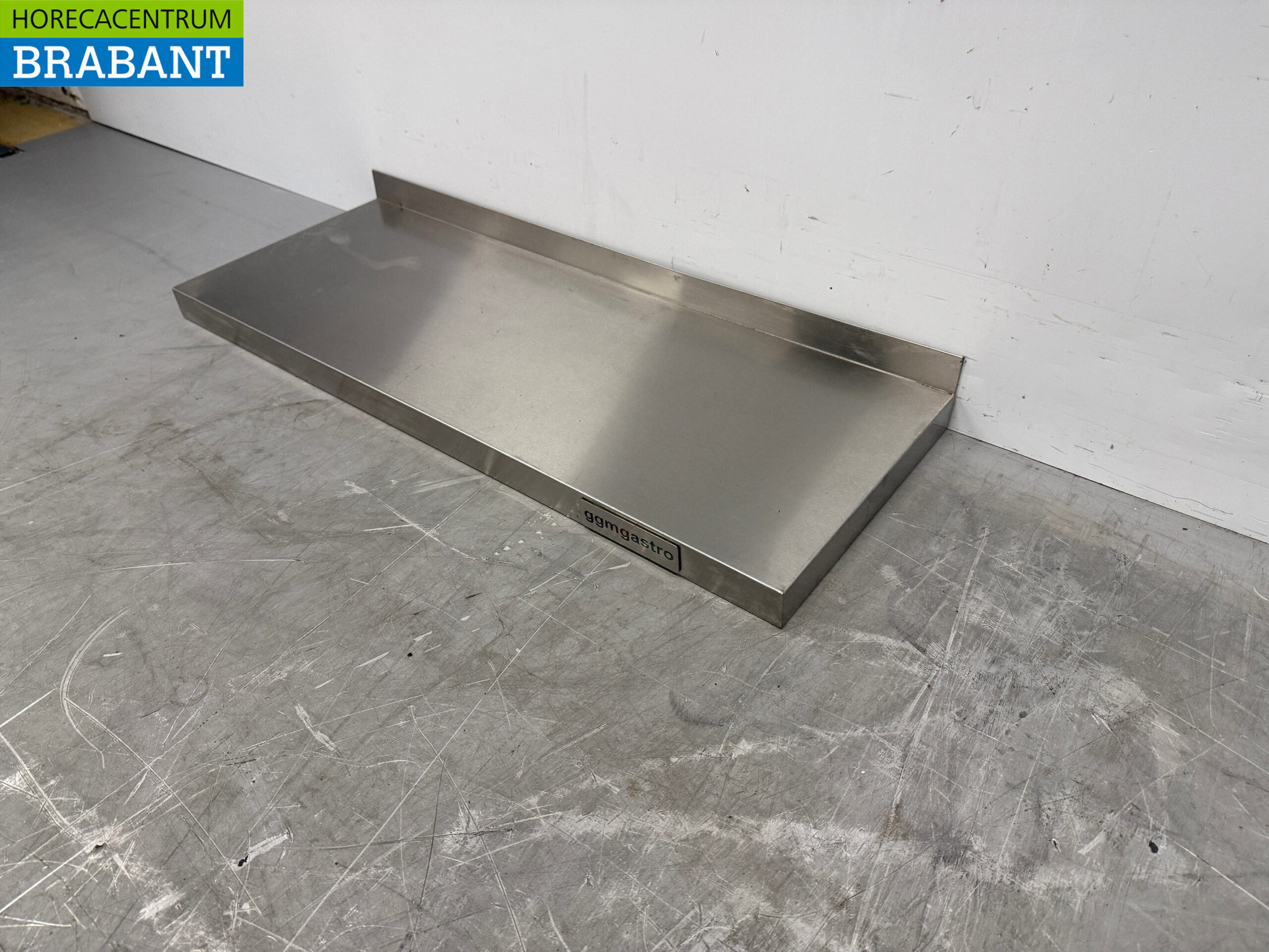 Stainless steel Wall Shelf 80 x 30 cm Horeca - Image 2