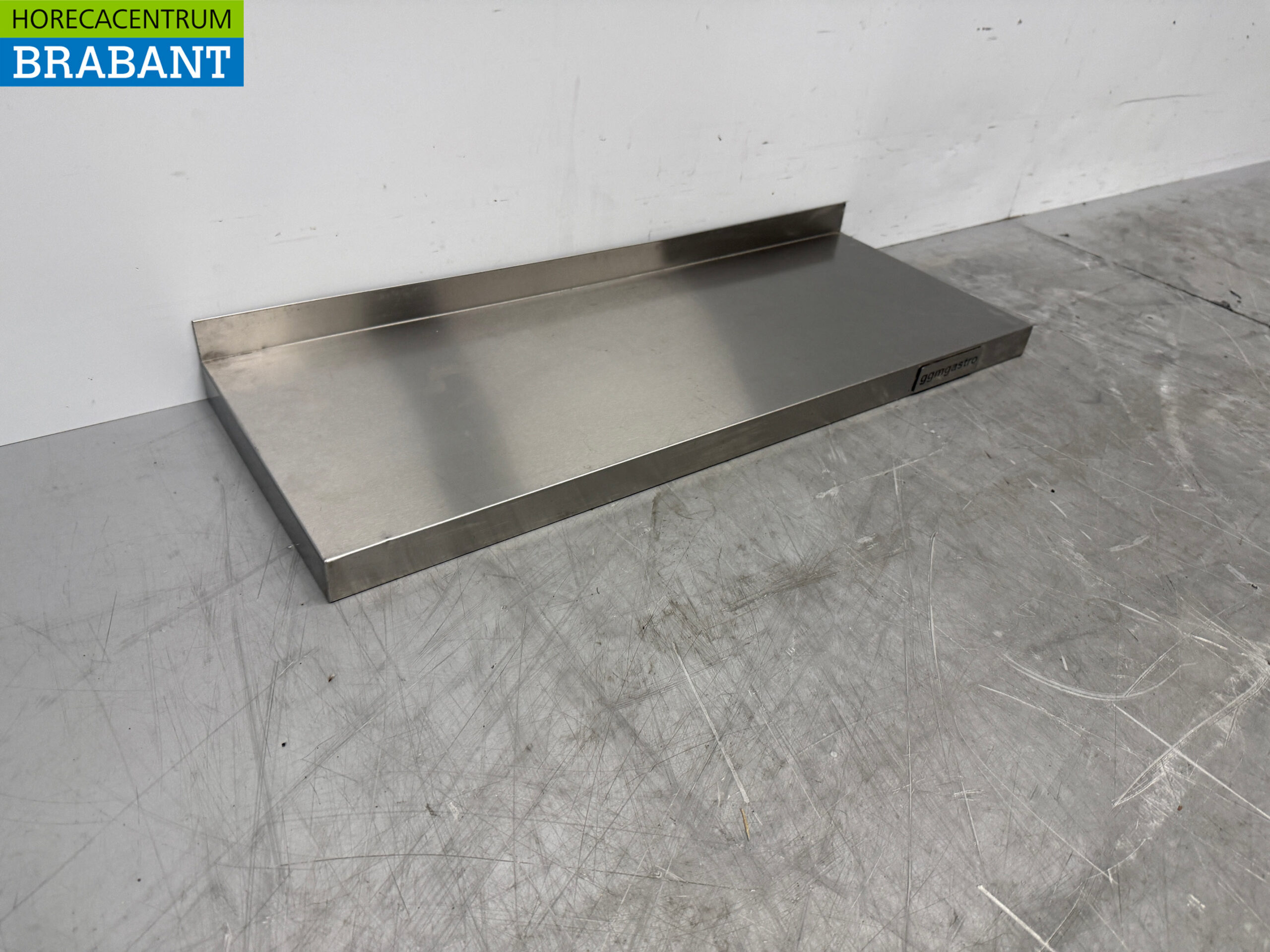 Stainless steel Wall Shelf 80 x 30 cm Horeca - Image 3