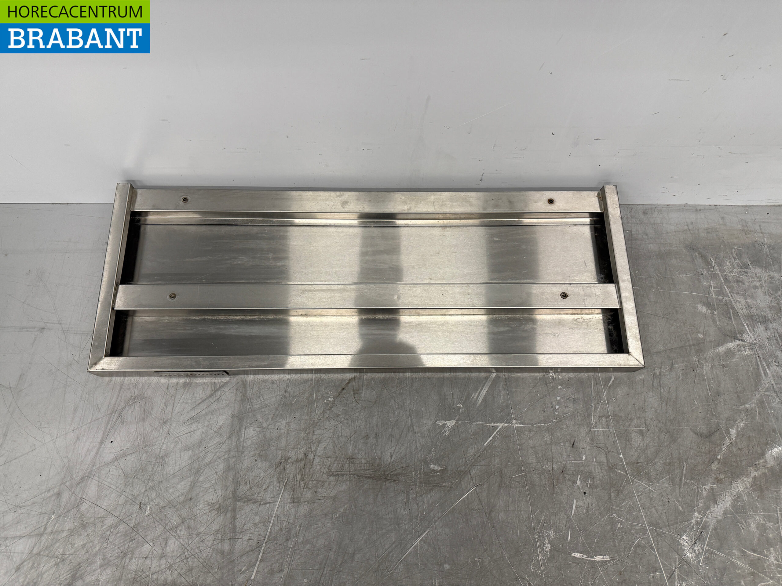 Stainless steel Wall Shelf 80 x 30 cm Horeca - Image 4