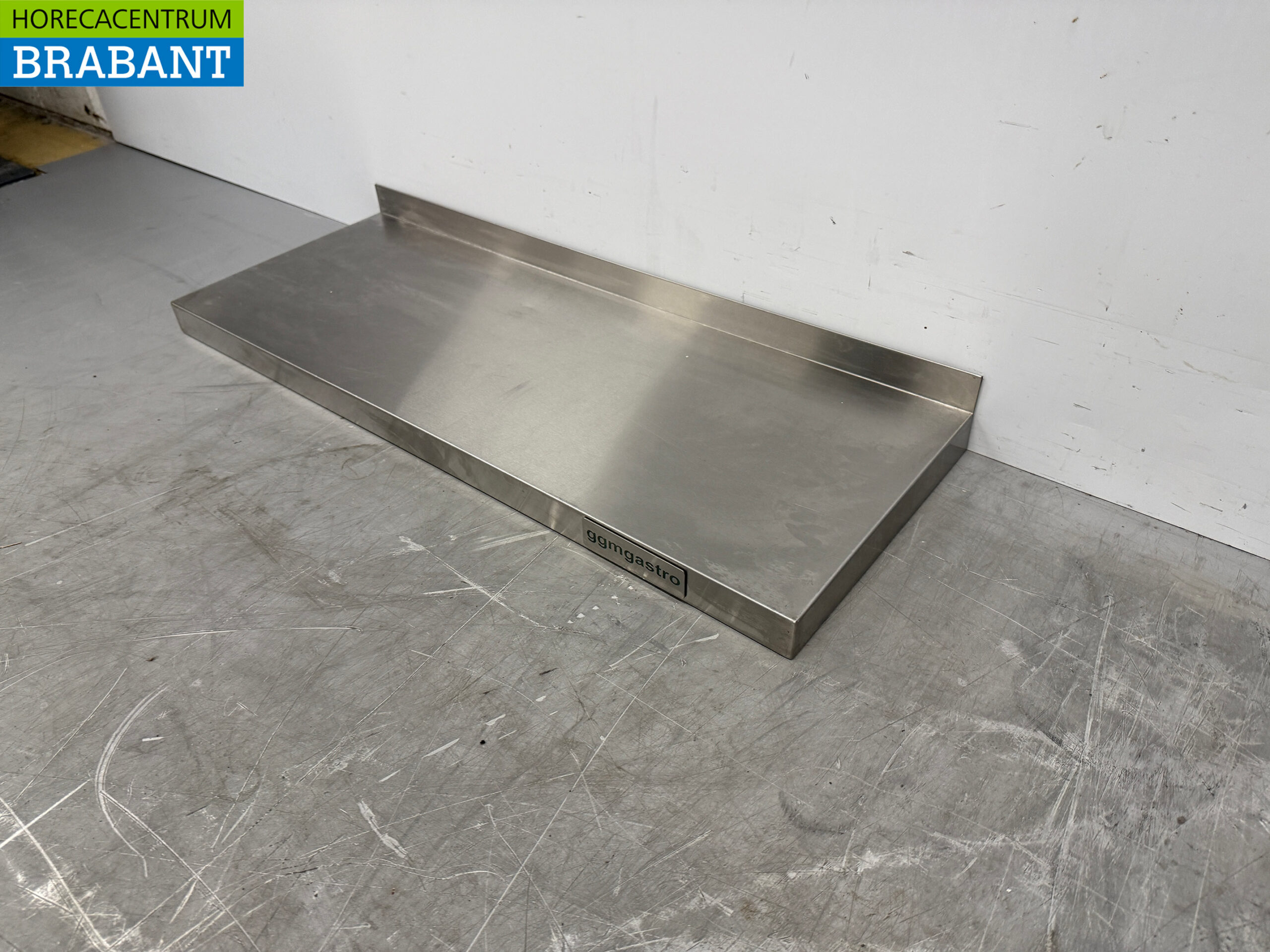 Stainless steel Wall Shelf 80 x 30 cm Horeca - Image 2