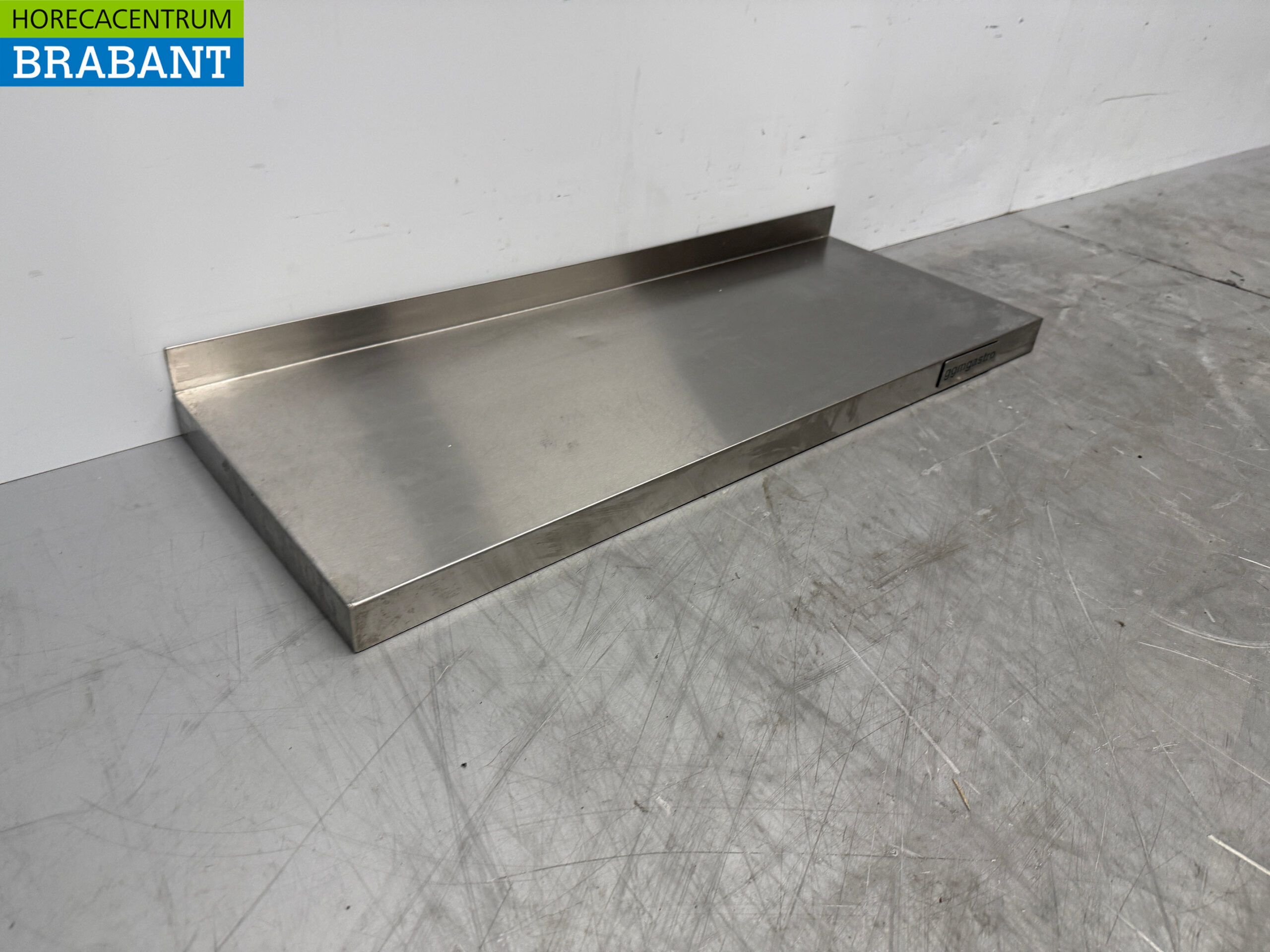 Stainless steel Wall Shelf 80 x 30 cm Horeca - Image 3
