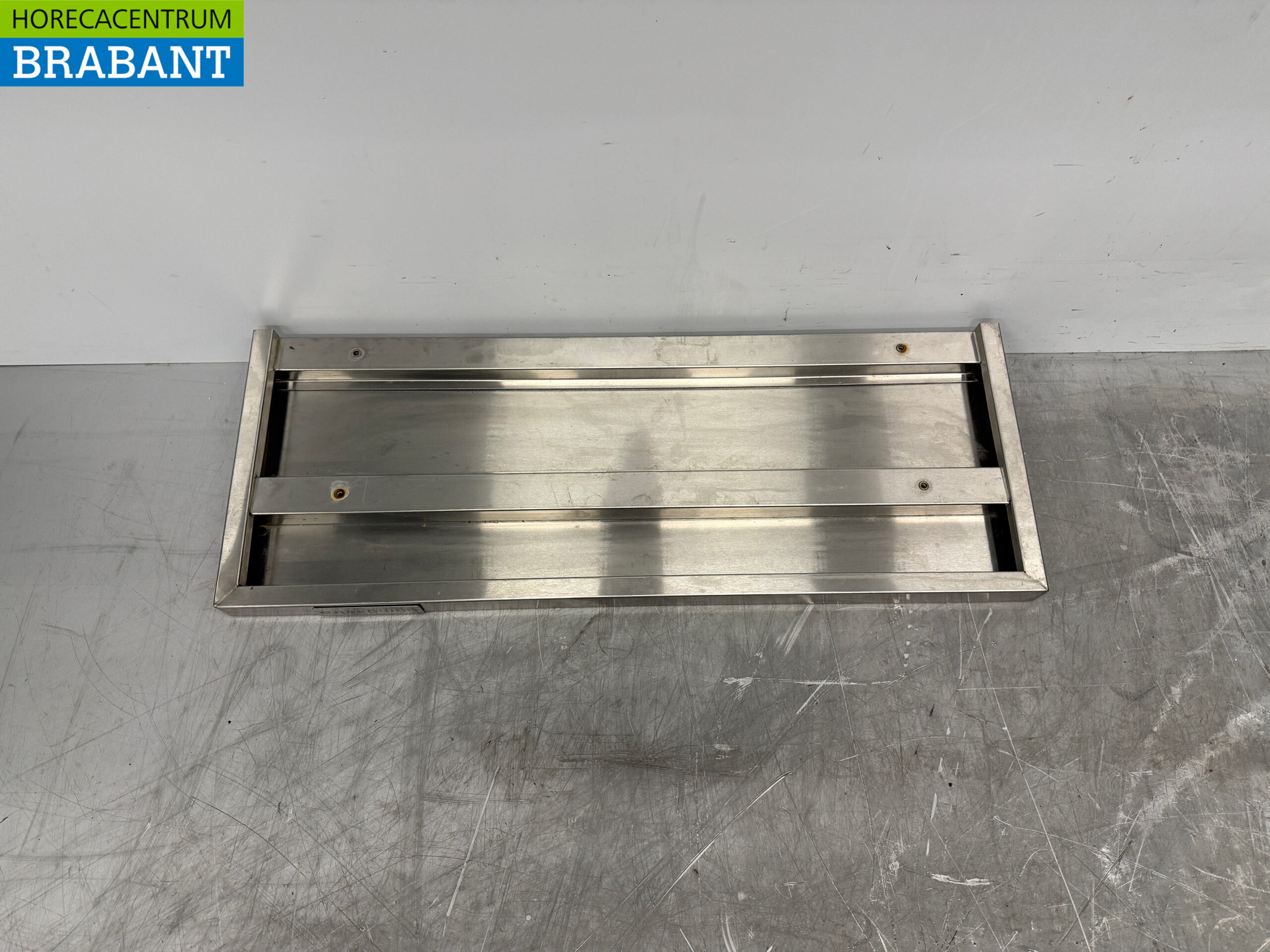 Stainless steel Wall Shelf 80 x 30 cm Horeca - Image 4