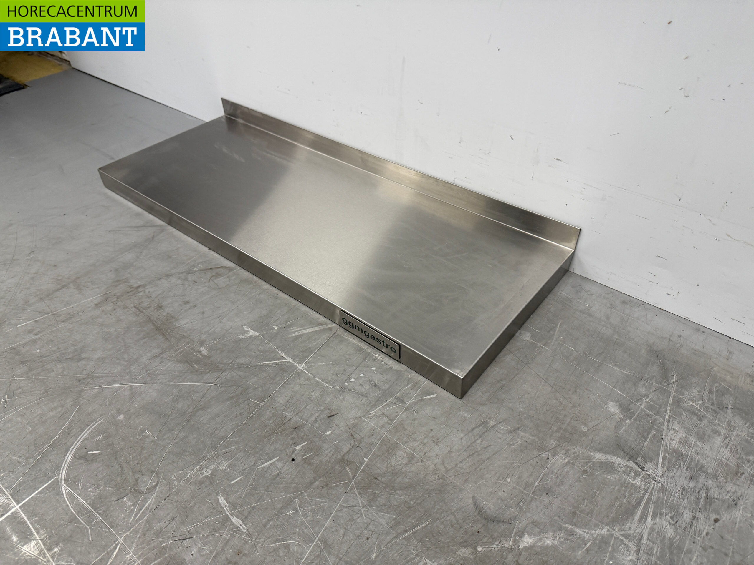 Stainless steel Wall Shelf 80 x 30 cm Horeca - Image 2