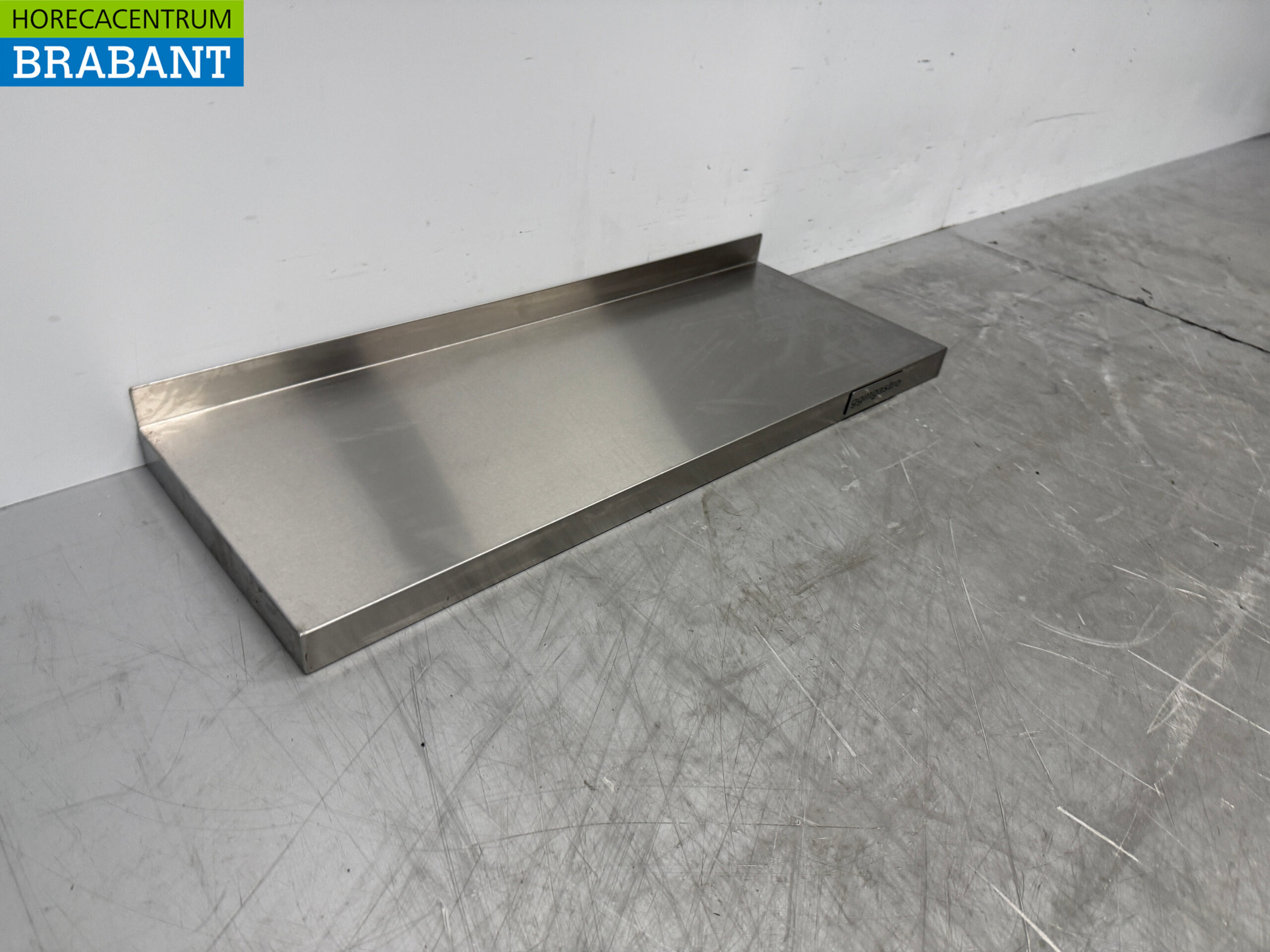 Stainless steel Wall Shelf 80 x 30 cm Horeca - Image 3