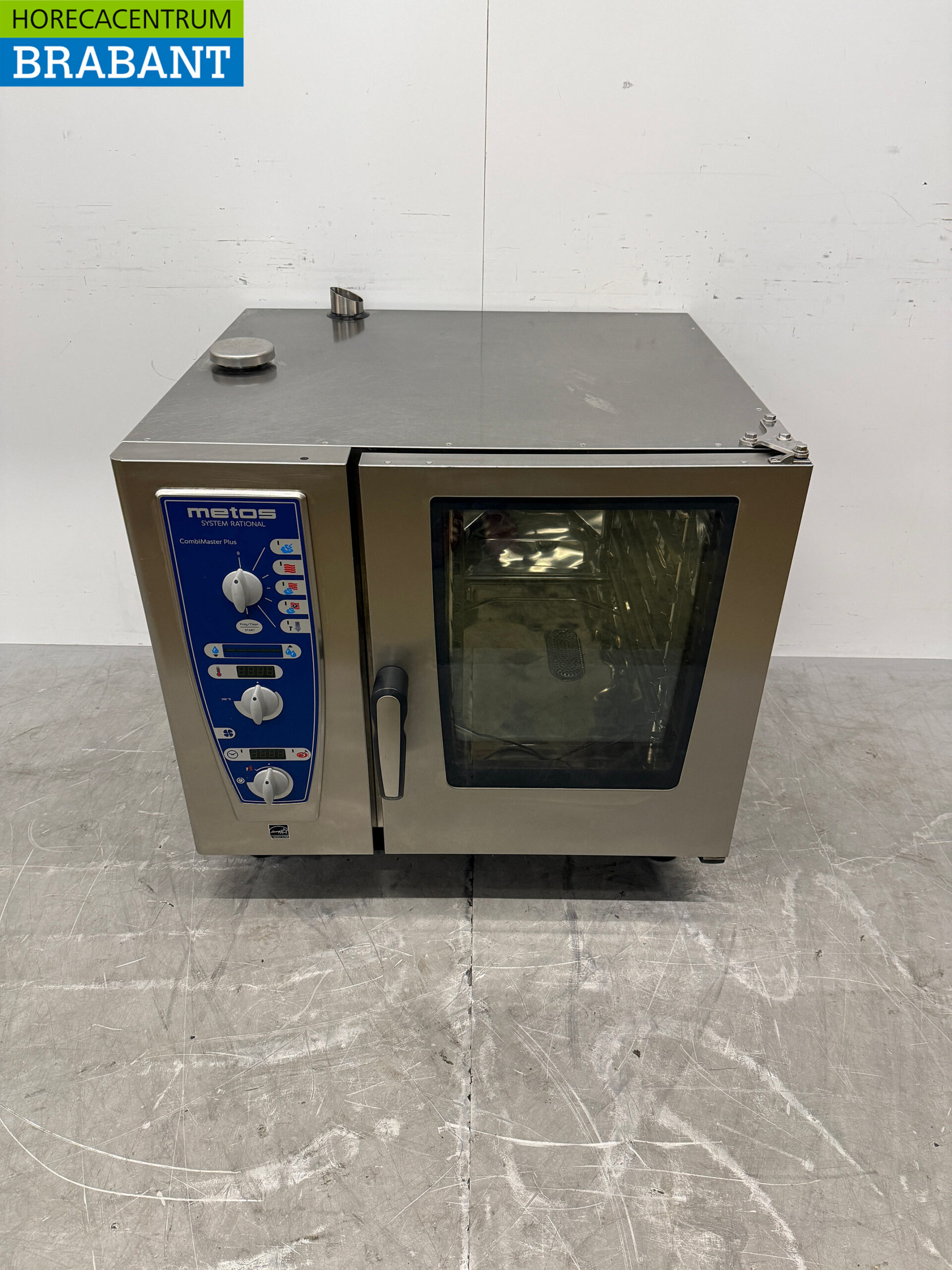 Stainless steel Rational Combimaster Plus Combisteamer 6 x 1/1 GN 400V Horeca