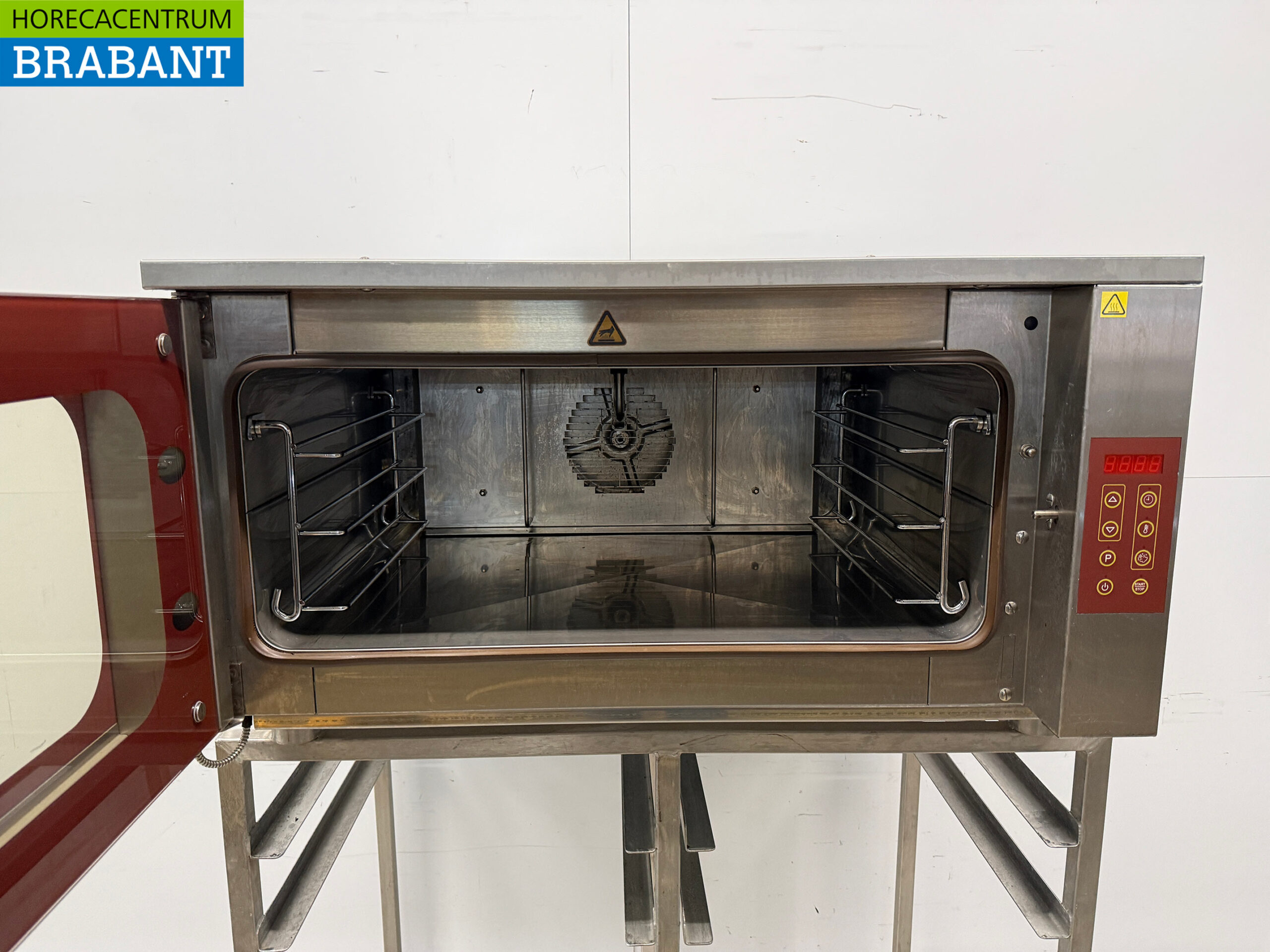 Stainless steel Fri-Jado Hot air oven with moisture injection 3 x 60/40 cm 230V Horeca - Image 5