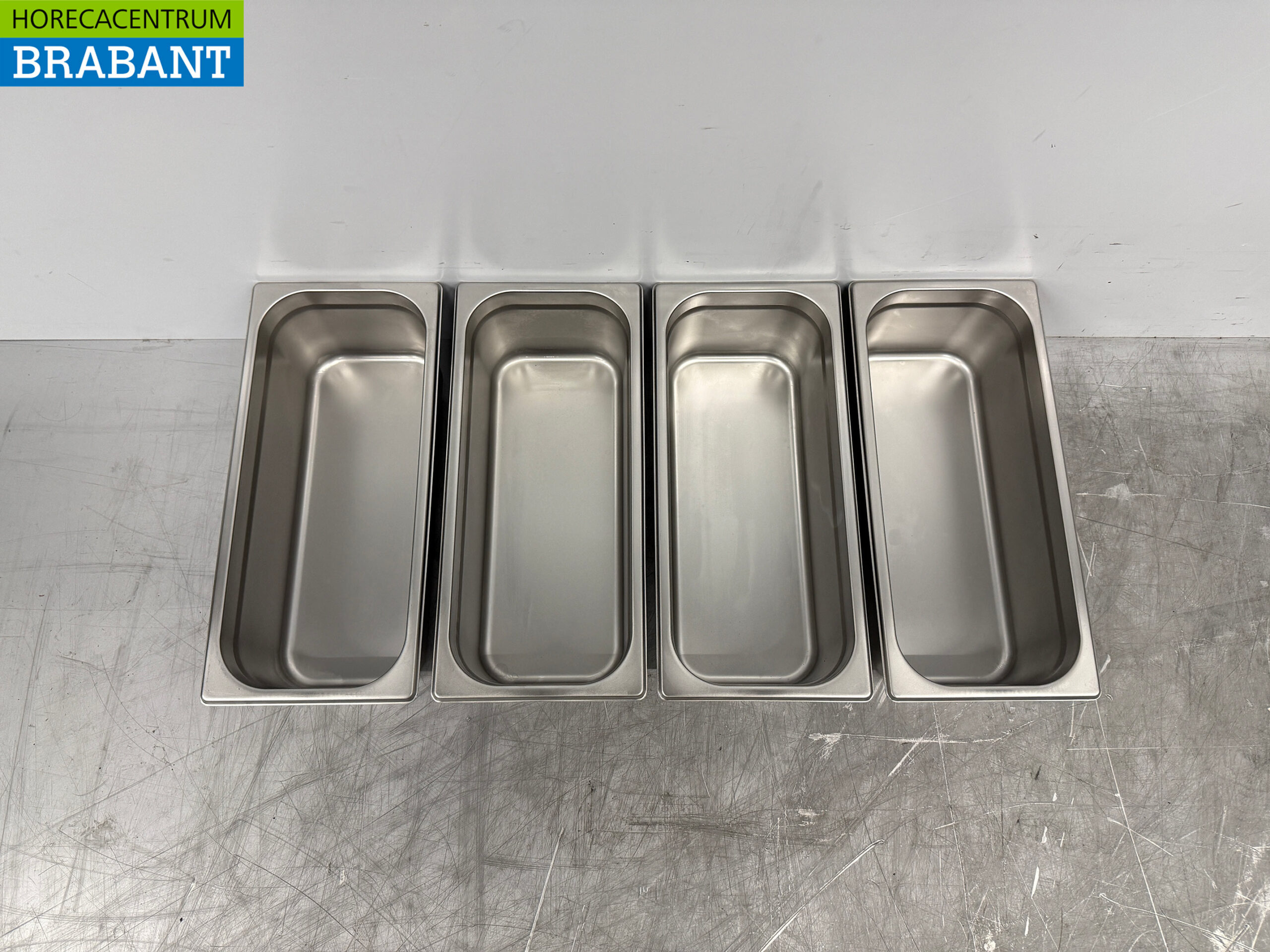 Stainless steel ice buckets 5 liters set of 4 pieces Horeca - Image 4