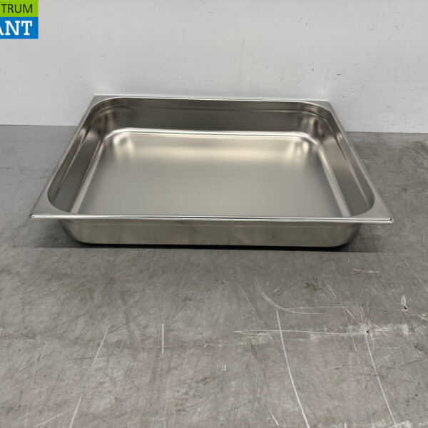 Stainless steel 2/1 GN - Gastronorm Tray 100 mm Catering