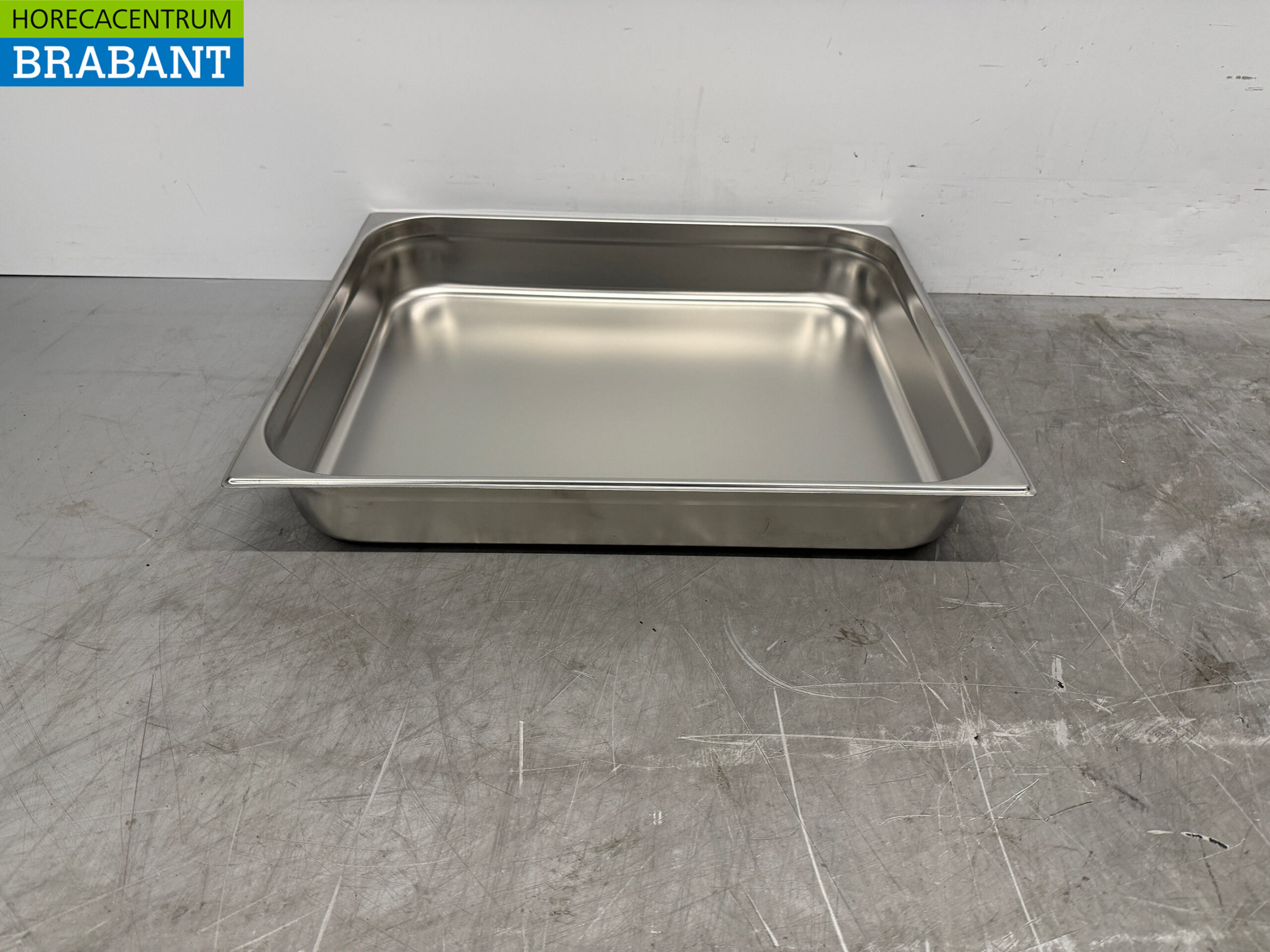 Stainless steel 2/1 GN - Gastronorm Tray 100 mm Catering