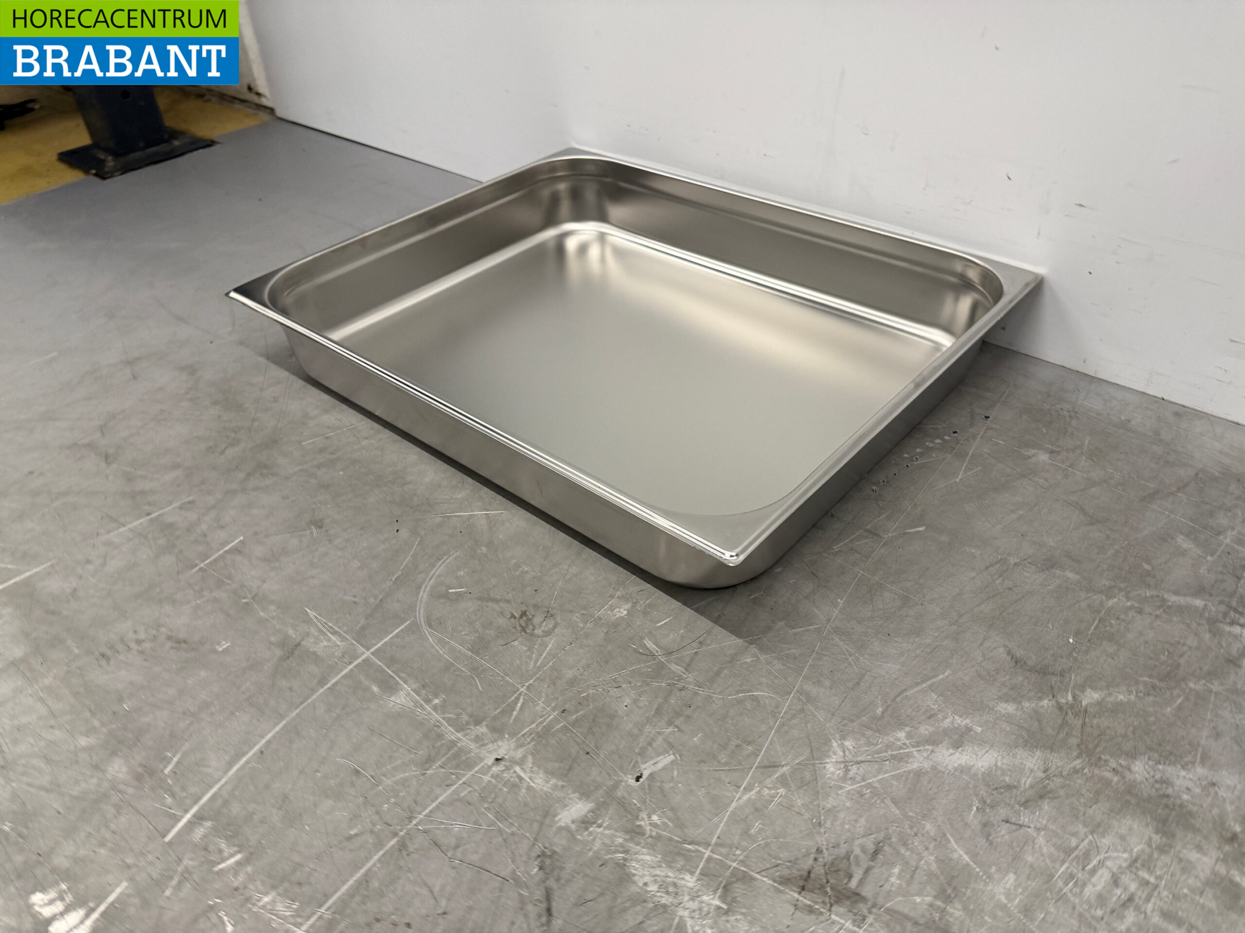 Stainless steel 2/1 GN - Gastronorm Tray 100 mm Catering - Image 2