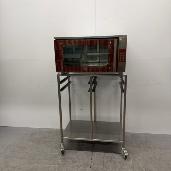 Stainless steel Fri-Jado Hot air oven with moisture injection 3 x 60/40 cm 230V Horeca