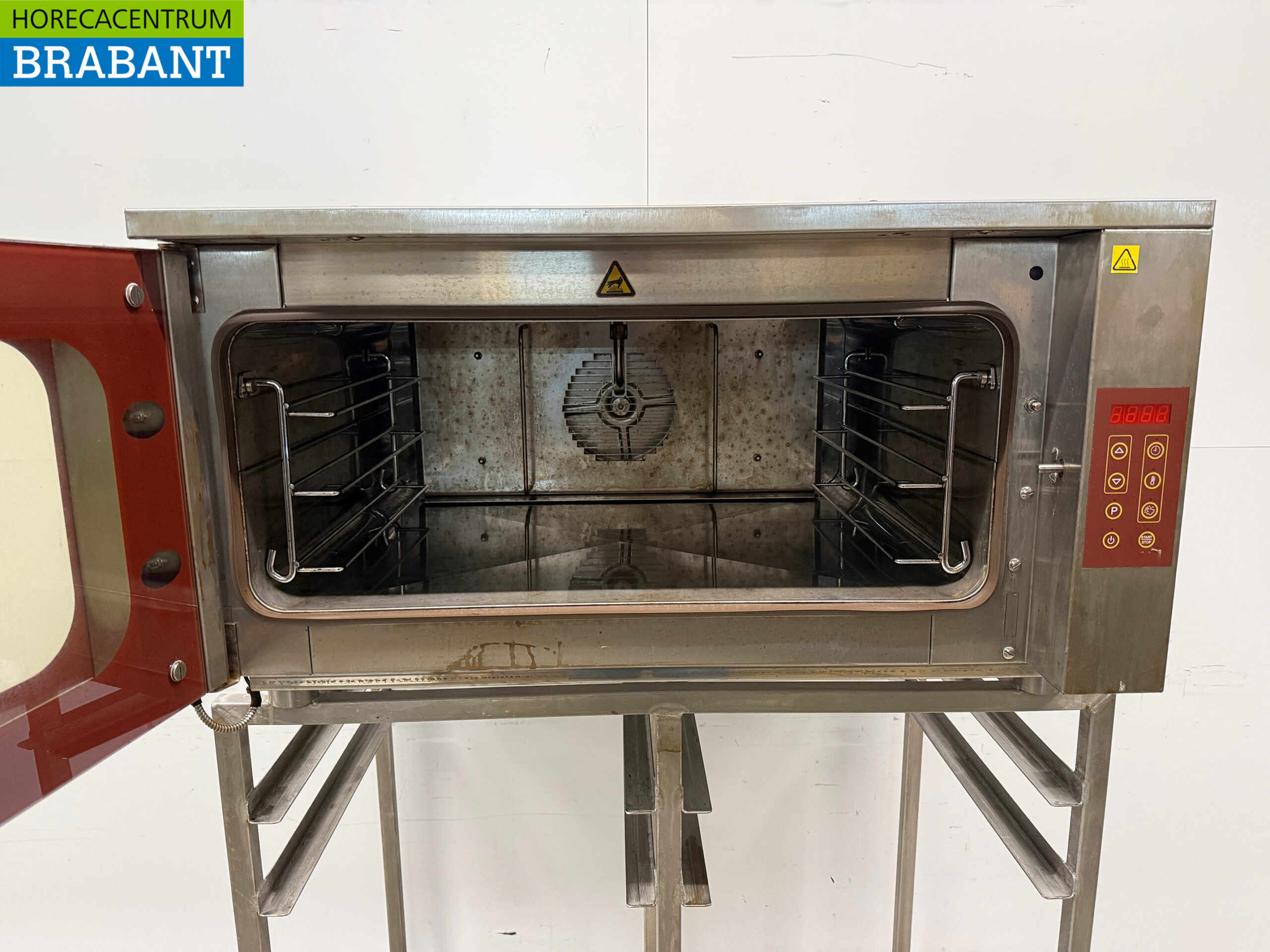 Stainless steel Fri-Jado Hot air oven with moisture injection 3 x 60/40 cm 230V Horeca - Image 5