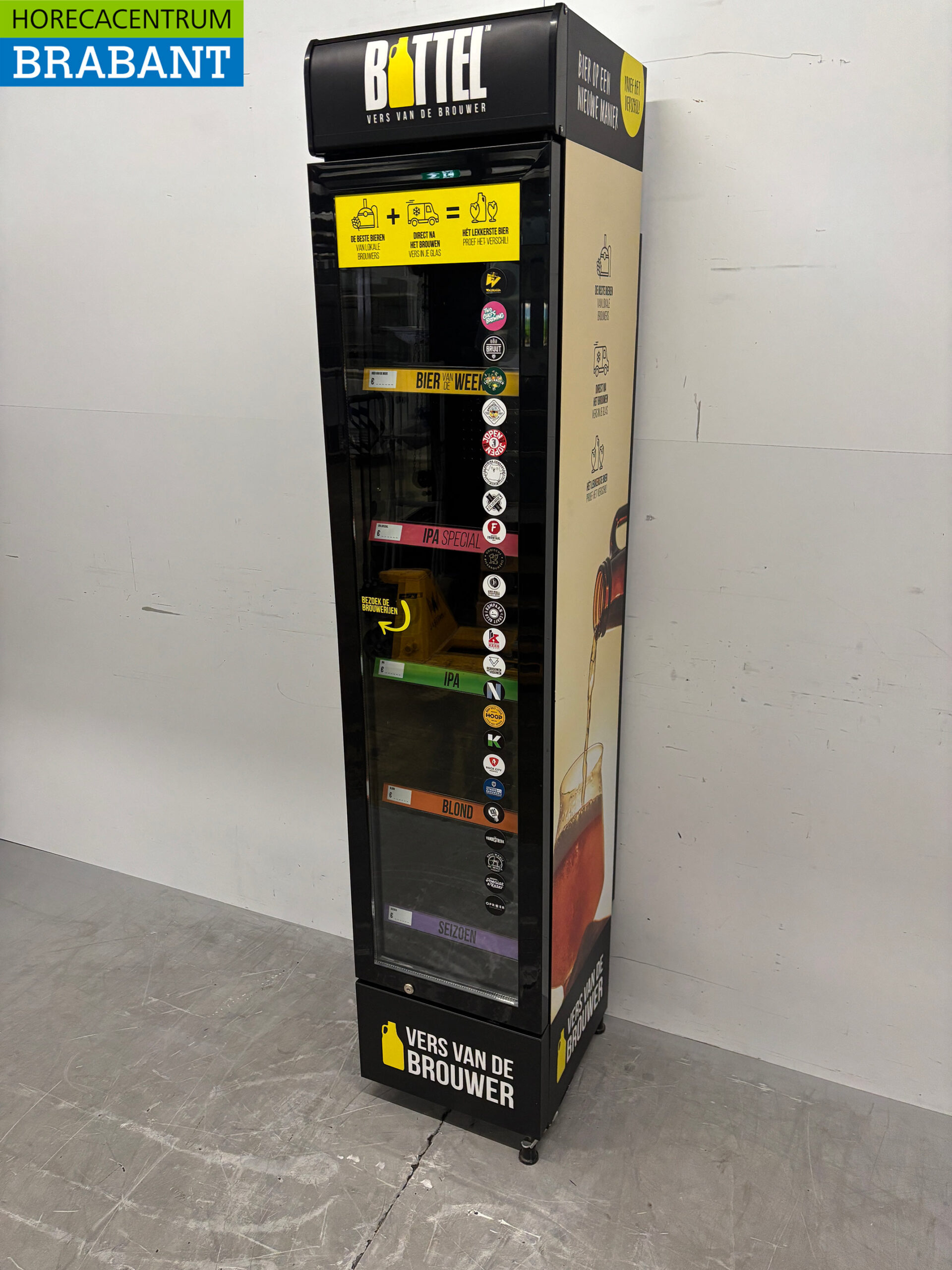 Gastro-Cool Glass Door Refrigerator Beverage Refrigerator Glass door 155 liters 230V Horeca - Image 2