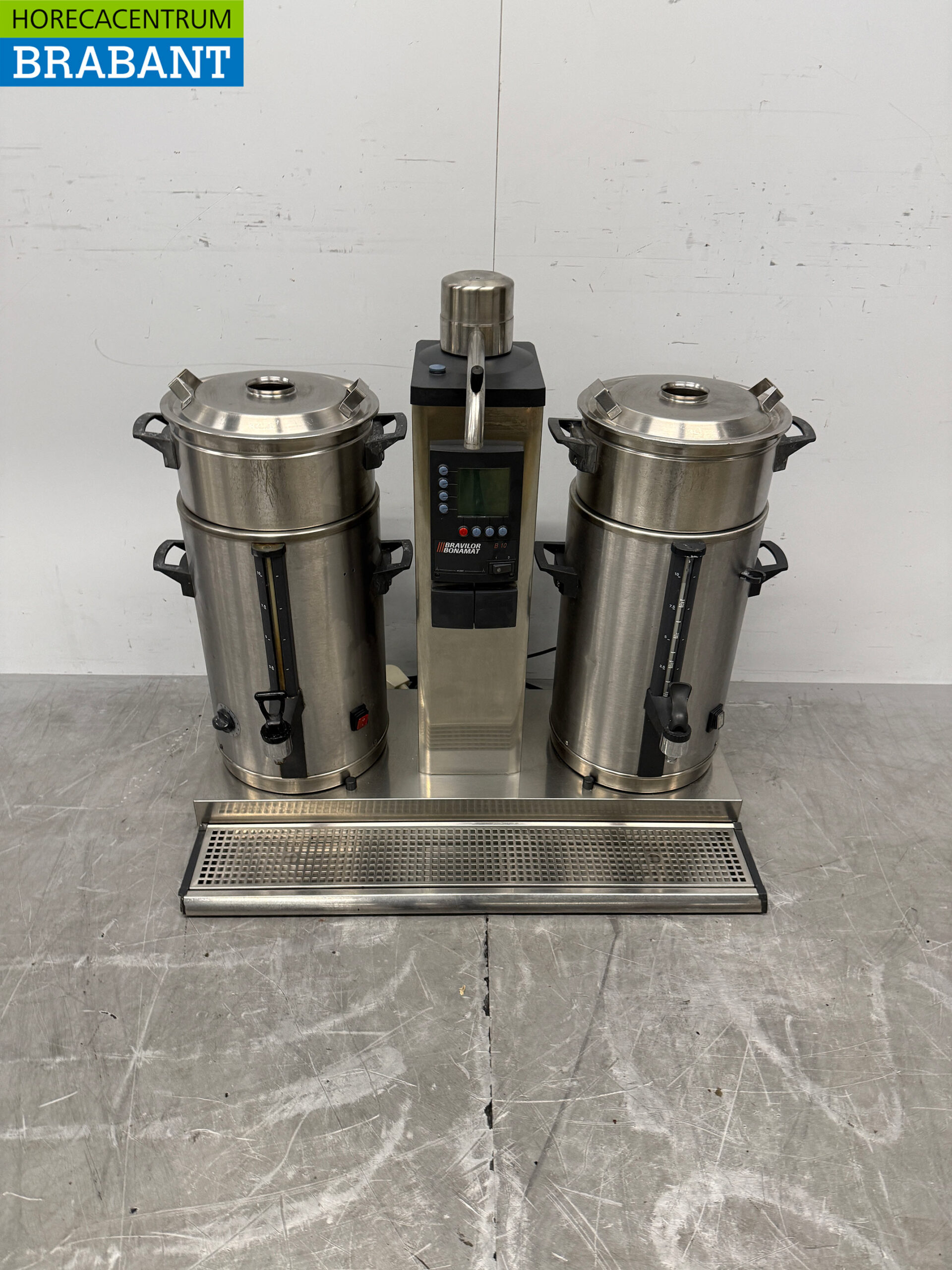 Stainless Steel Bravilor Bonamat Percolator Coffee Machine, 2 x 10 liters, 400V, Commercial Use