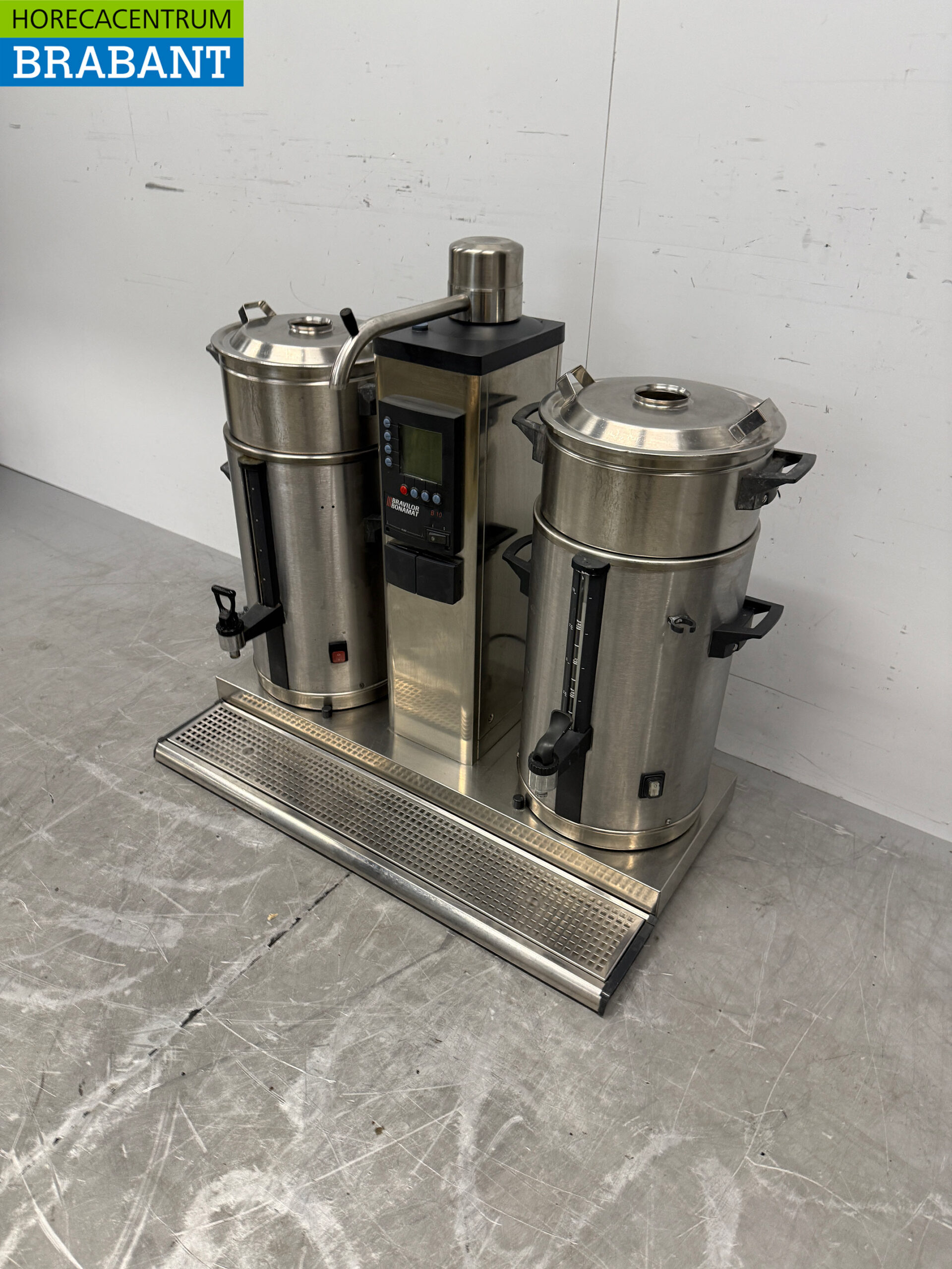 Stainless Steel Bravilor Bonamat Percolator Coffee Machine, 2 x 10 liters, 400V, Commercial Use - Image 2