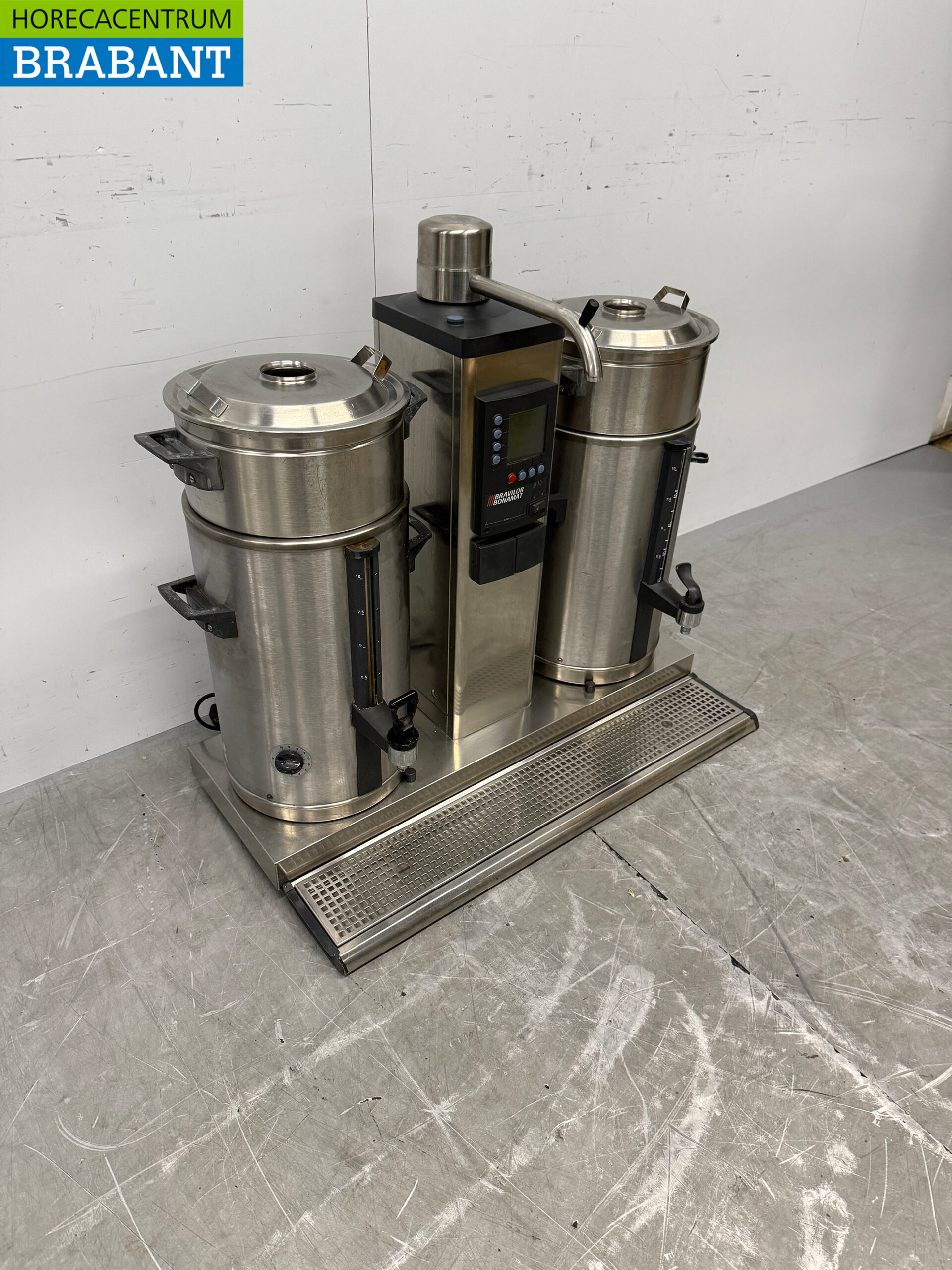 Stainless Steel Bravilor Bonamat Percolator Coffee Machine, 2 x 10 liters, 400V, Commercial Use - Image 3