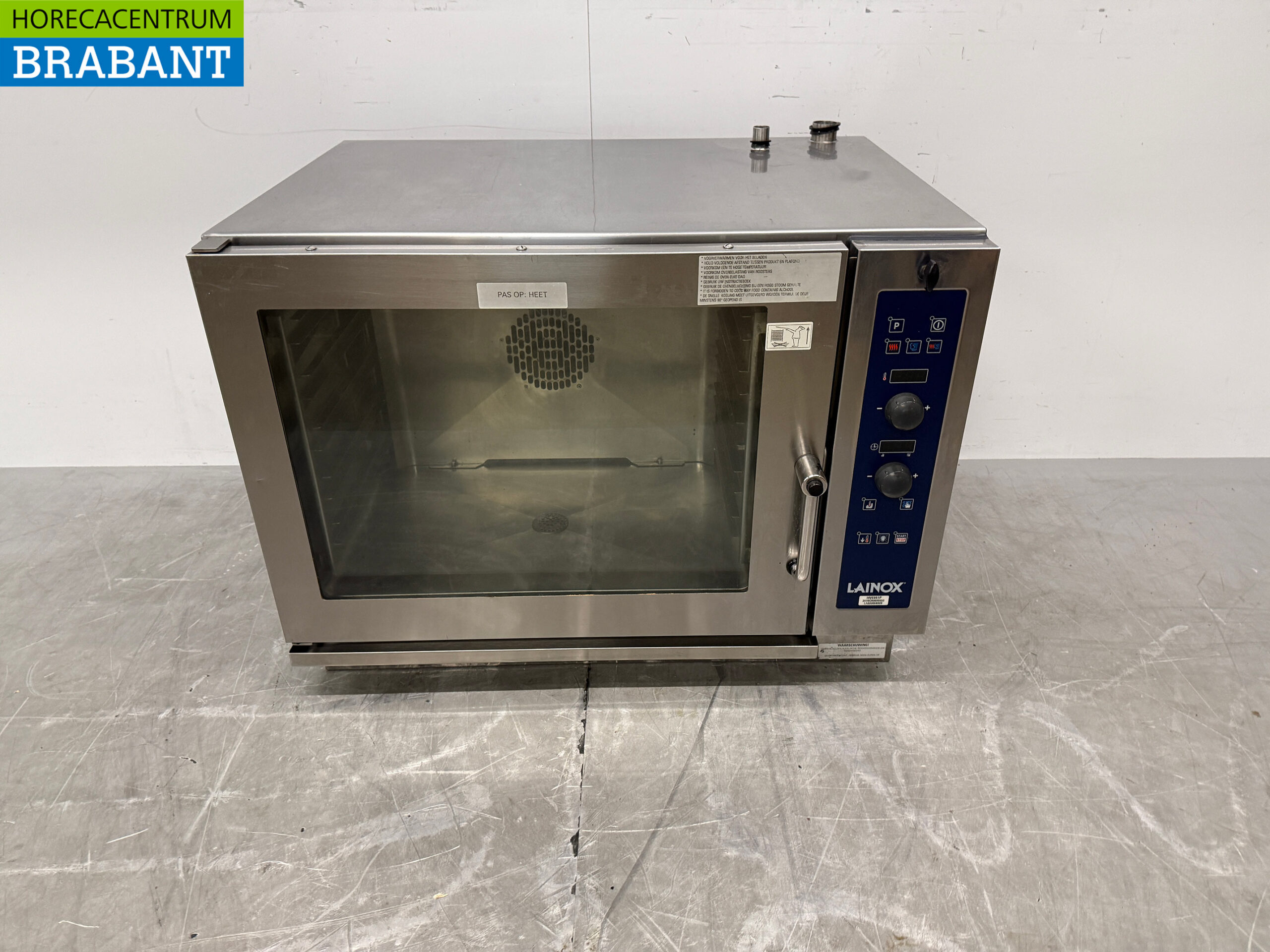 Lainox Stainless Steel Combi Steamer, 5 x 1/1 GN, 400V, Commercial Use