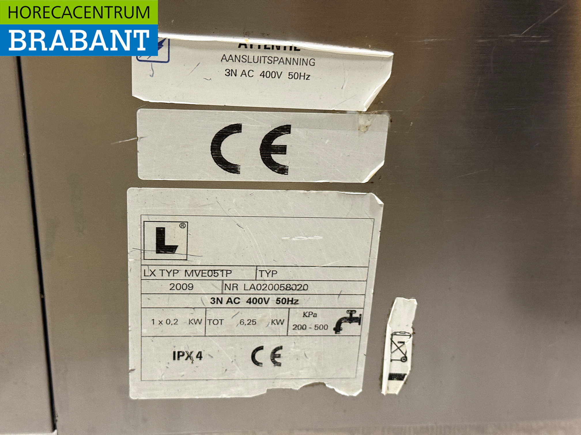 Lainox Stainless Steel Combi Steamer, 5 x 1/1 GN, 400V, Commercial Use - Image 6