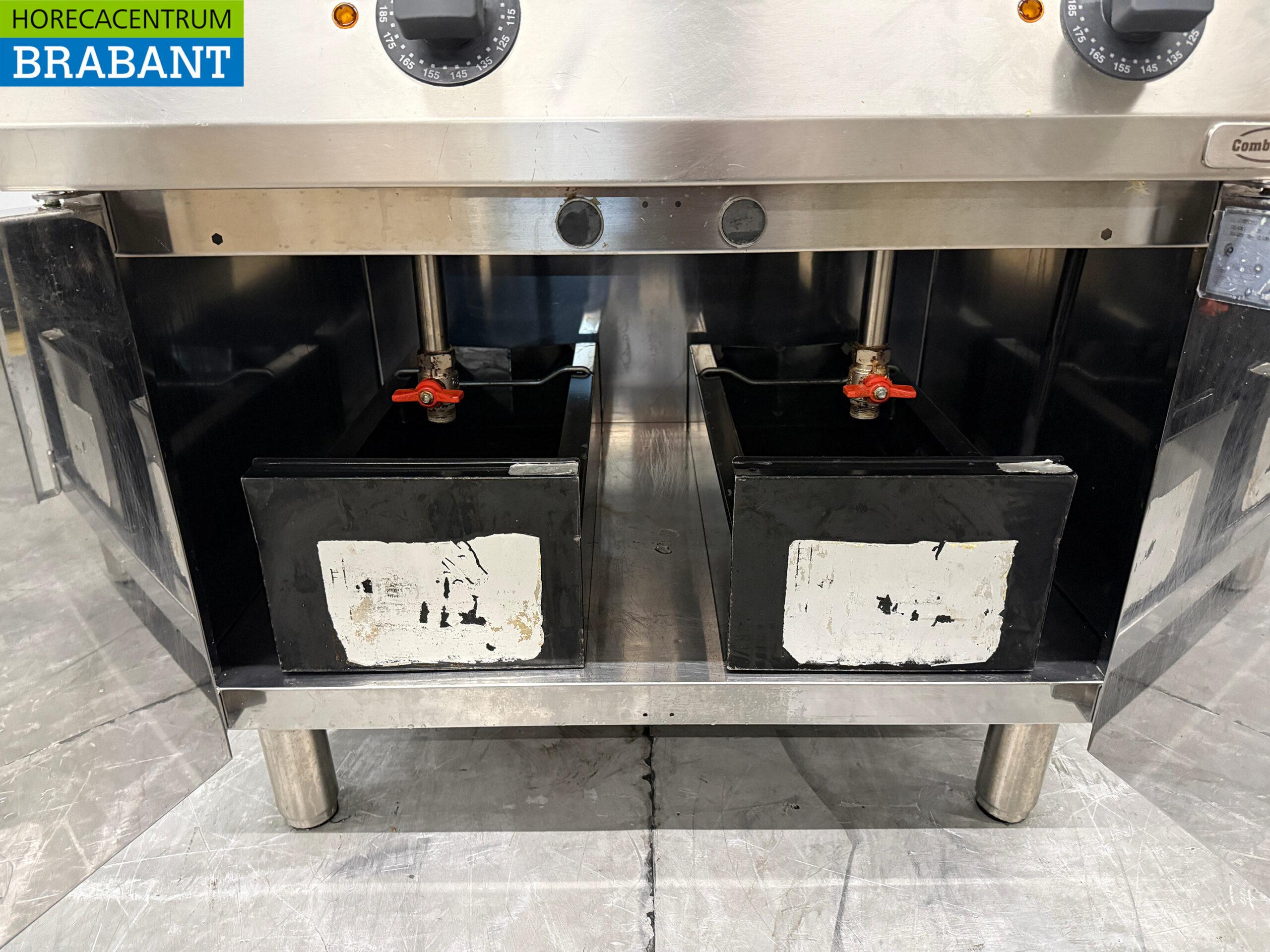 Zanussi Stainless Steel Double Fryer, 2 x 16 liters, 400V, Commercial Use - Image 5