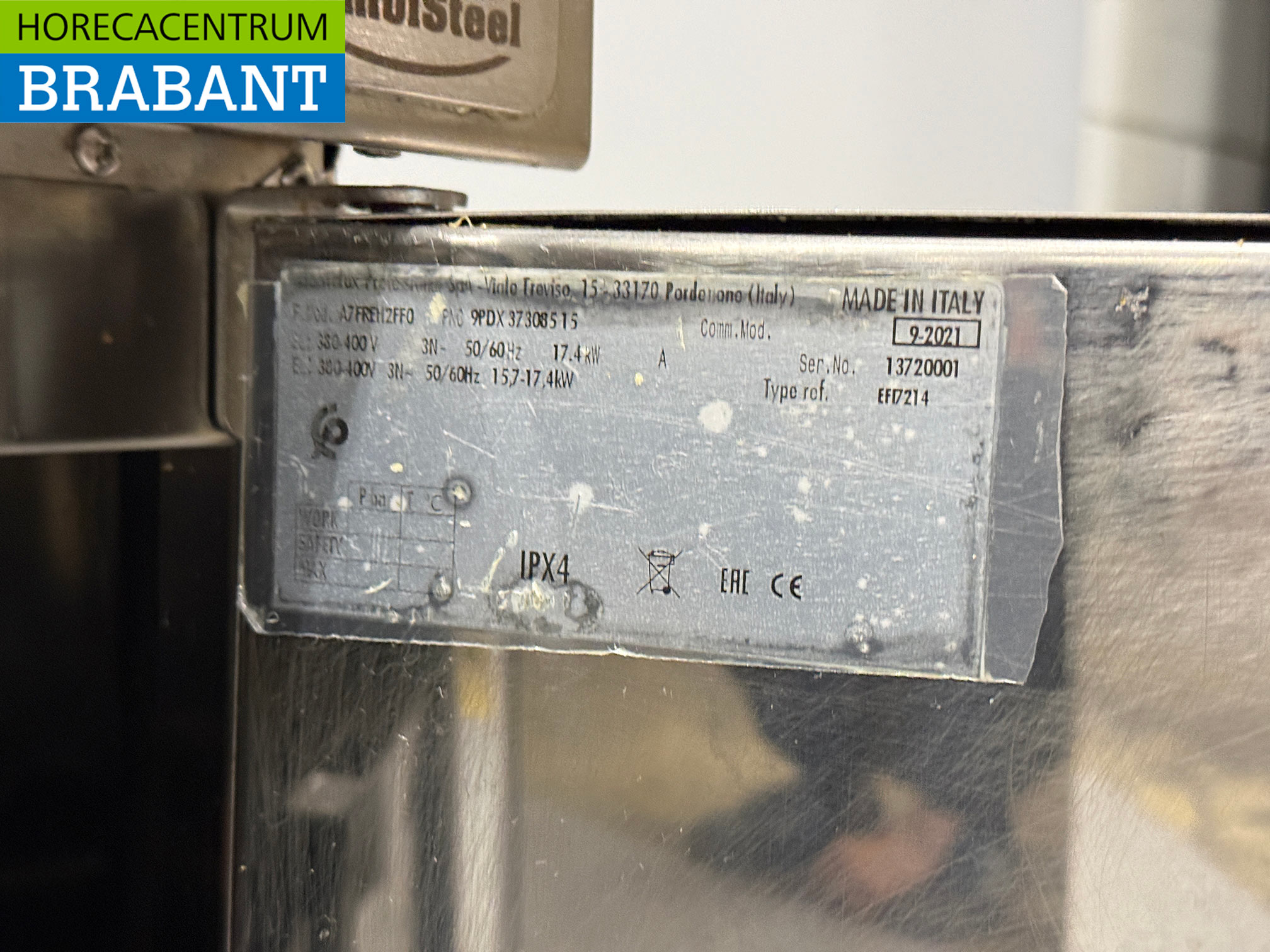 Zanussi Stainless Steel Double Fryer, 2 x 16 liters, 400V, Commercial Use - Image 6