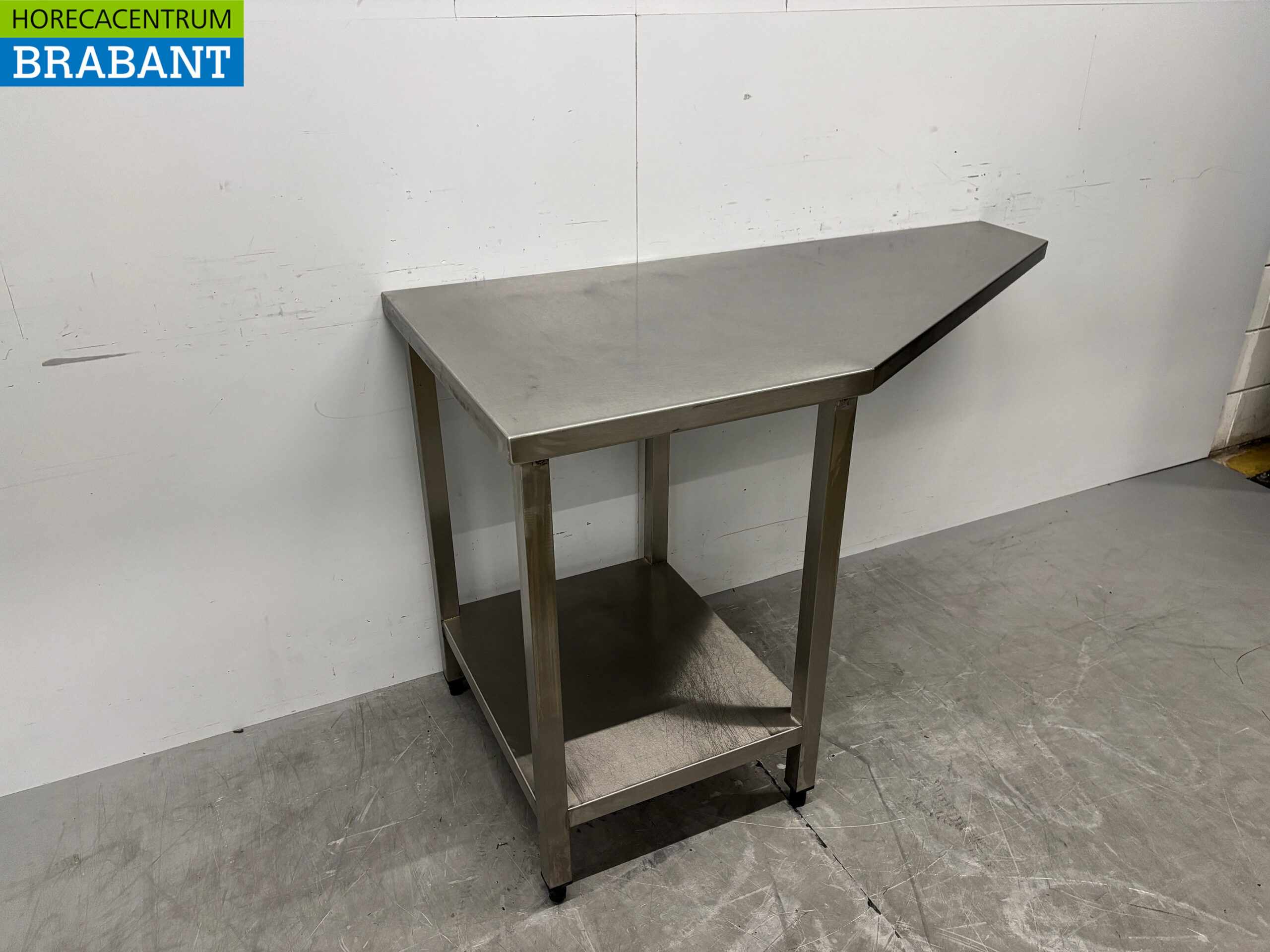 Stainless Steel Work Table with Storage, 139 x 70 x 86.5 cm, Food Service - Image 3