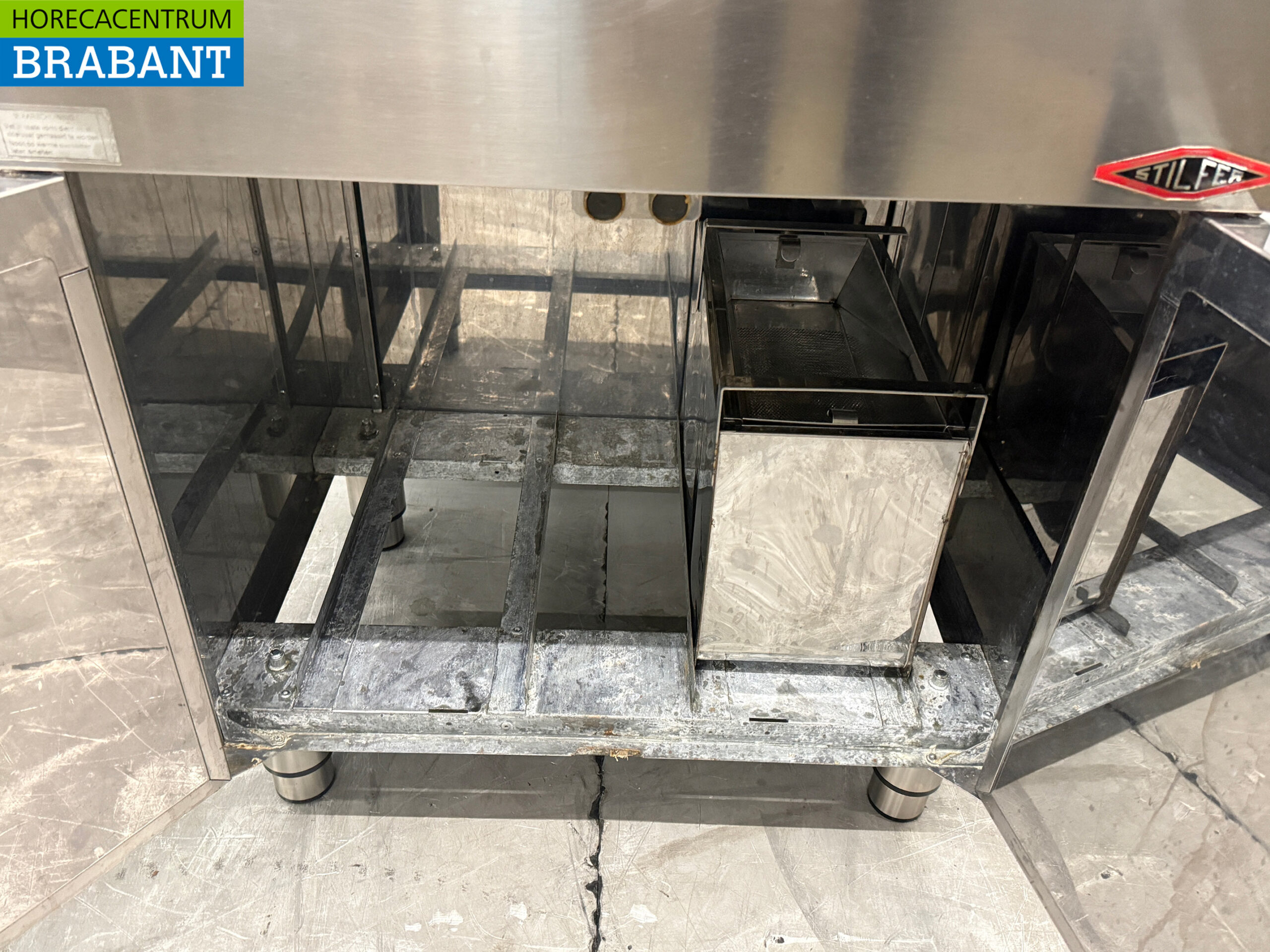 Stainless Steel Stilfer Double Deep Fryer, 2 x 12 liters, 2 x 400V, Commercial Use - Image 5