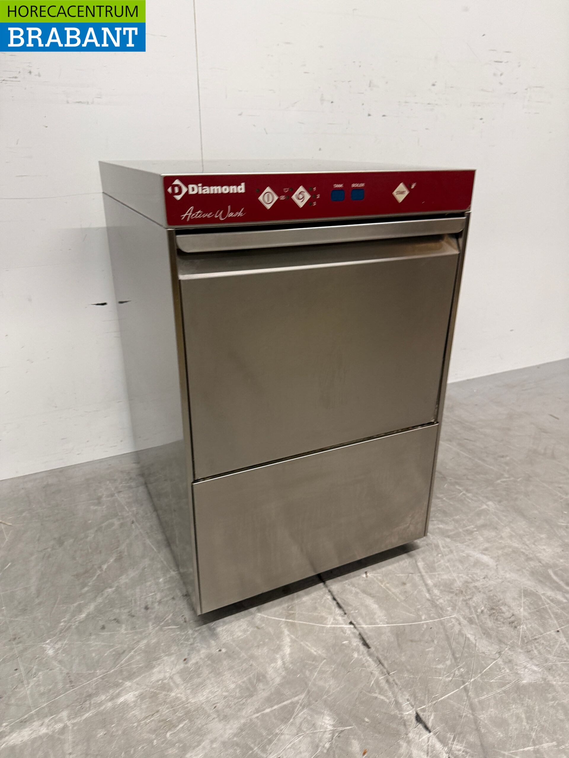 Stainless Steel Diamond Glass Washer with Drain Pump, 230V, for the Food Service Industry - Image 3