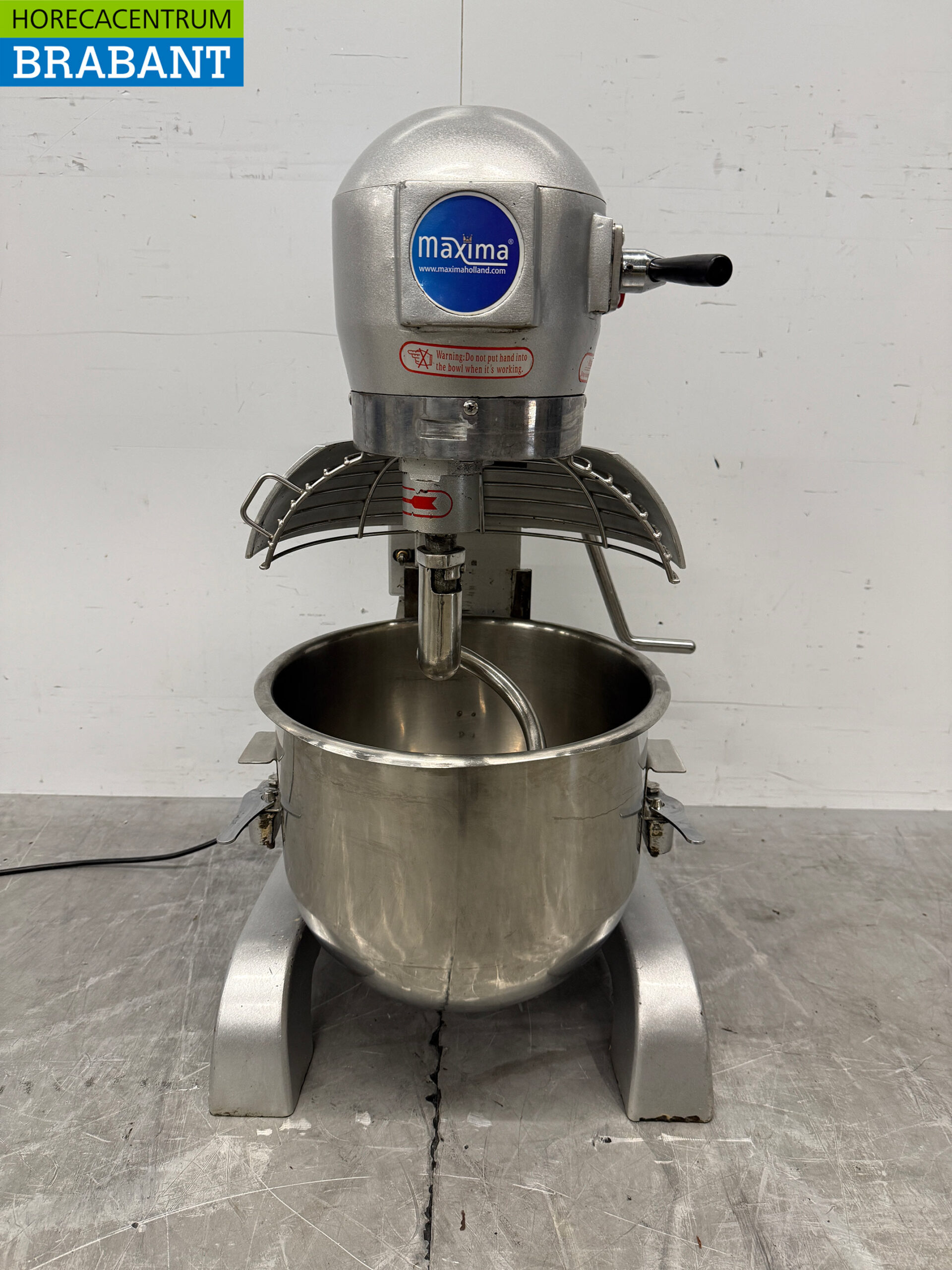 Planetary Mixer, Stainless Steel Bowl, 20 Liters, 230V, Bakery and Food Service - Image 4