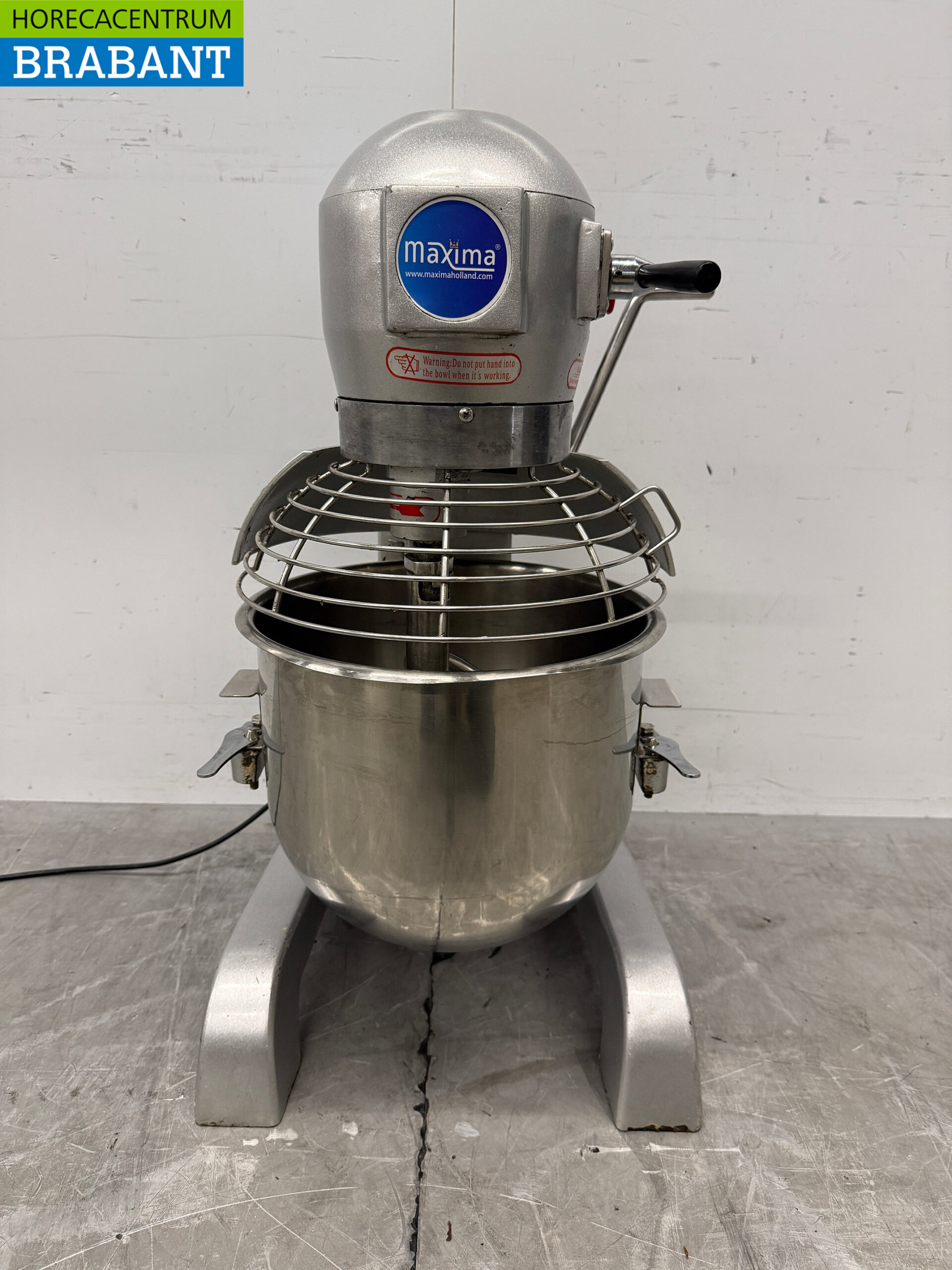 Planetary Mixer, Stainless Steel Bowl, 20 Liters, 230V, Bakery and Food Service - Image 5