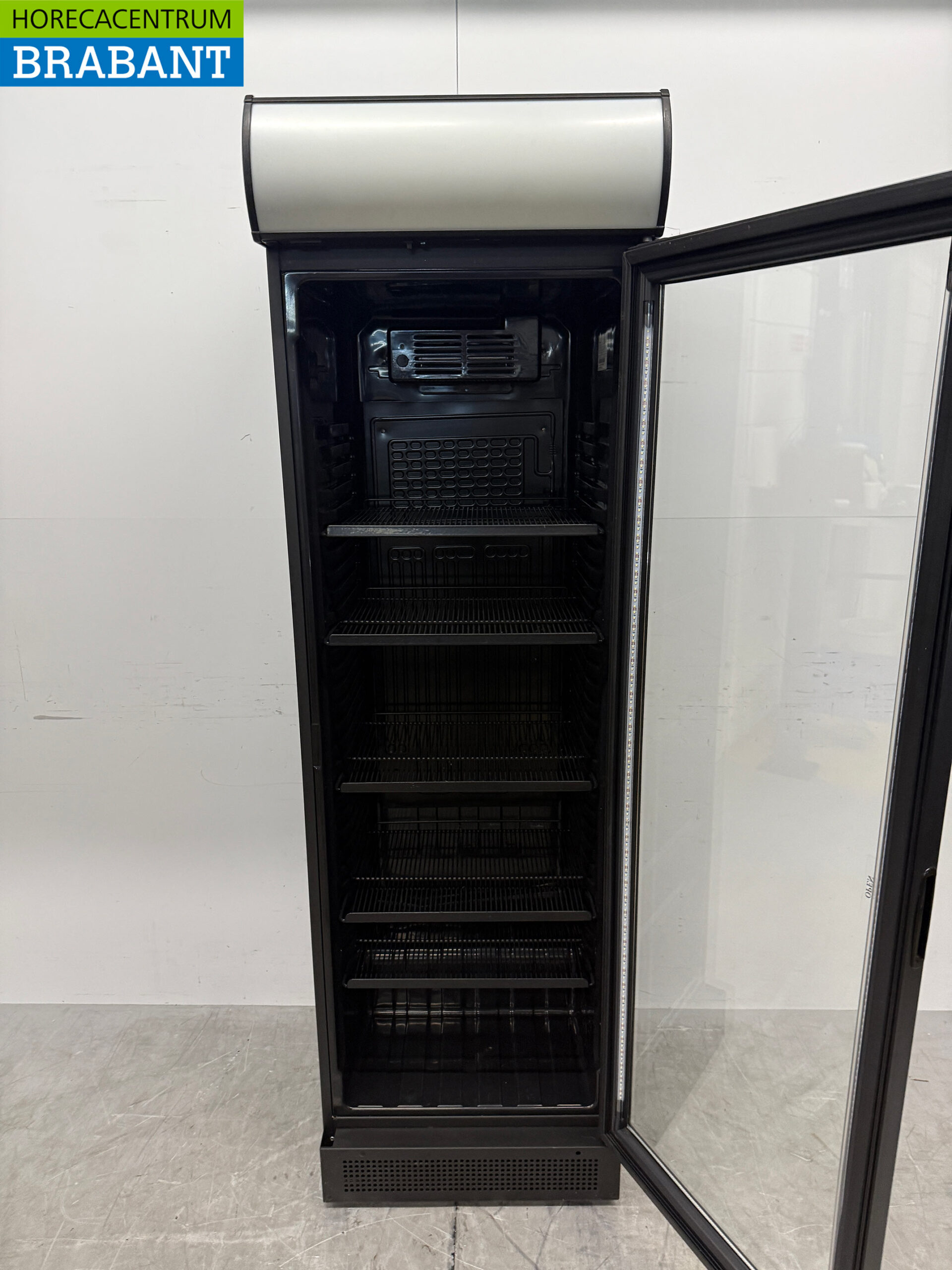 Diamond Glass-Door Refrigerator, 380 liters, 230V, Food Service - Image 4