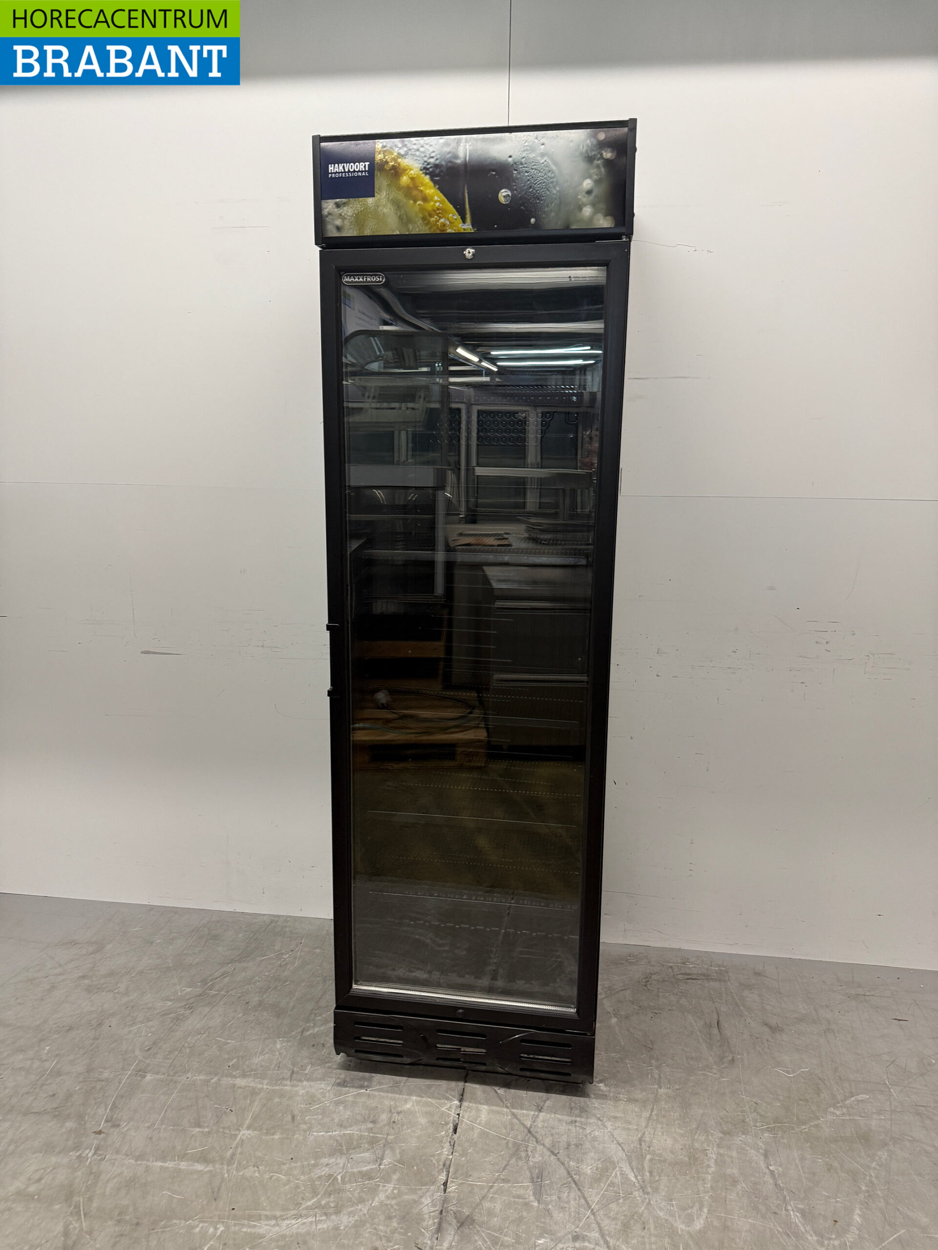 Maxxfrost Glass-Door Refrigerator, 382 liters, 230V, Commercial Use