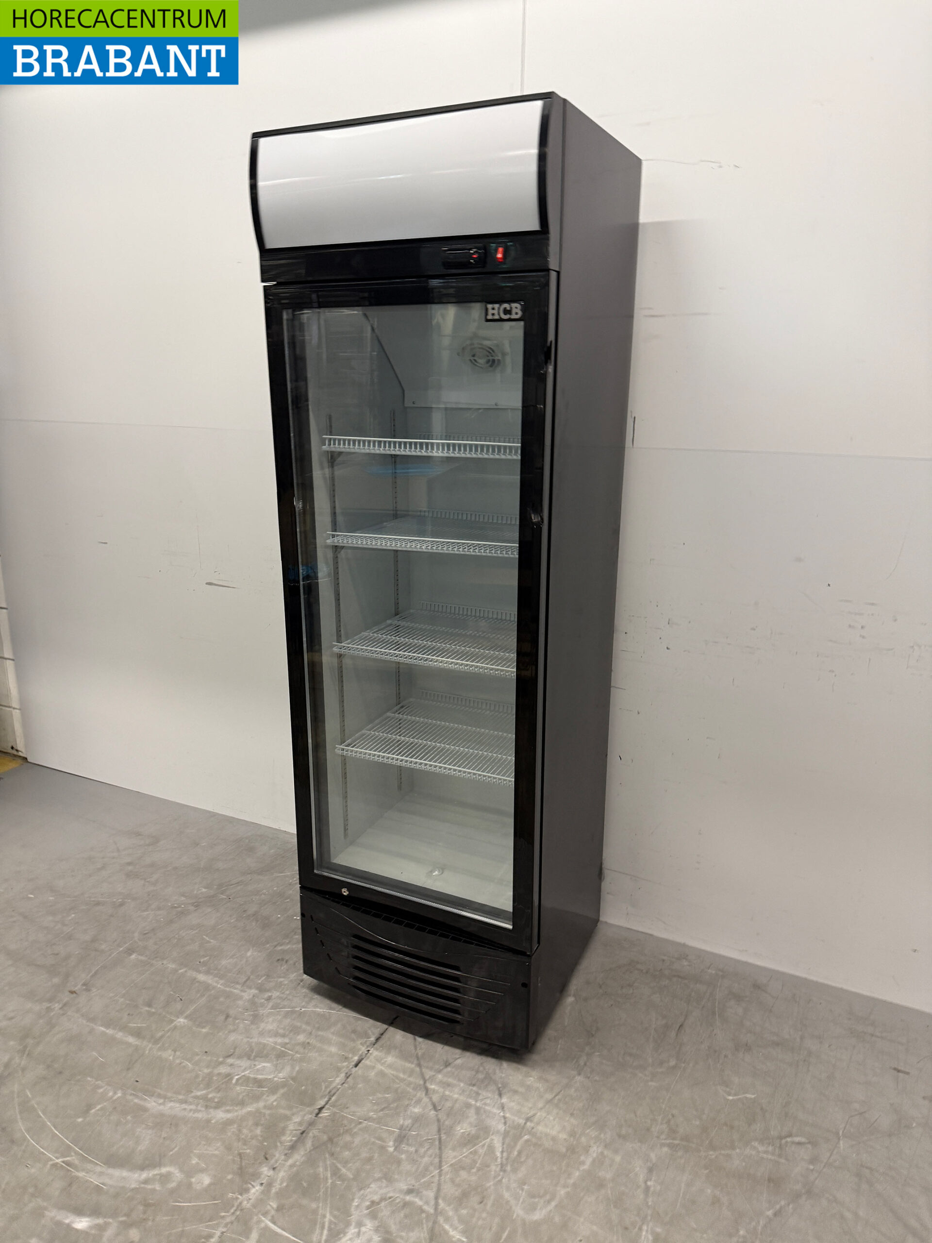 HCB Glass Door Refrigerator Beverage Refrigerator Glass door 278 liters 230V Catering - Image 2