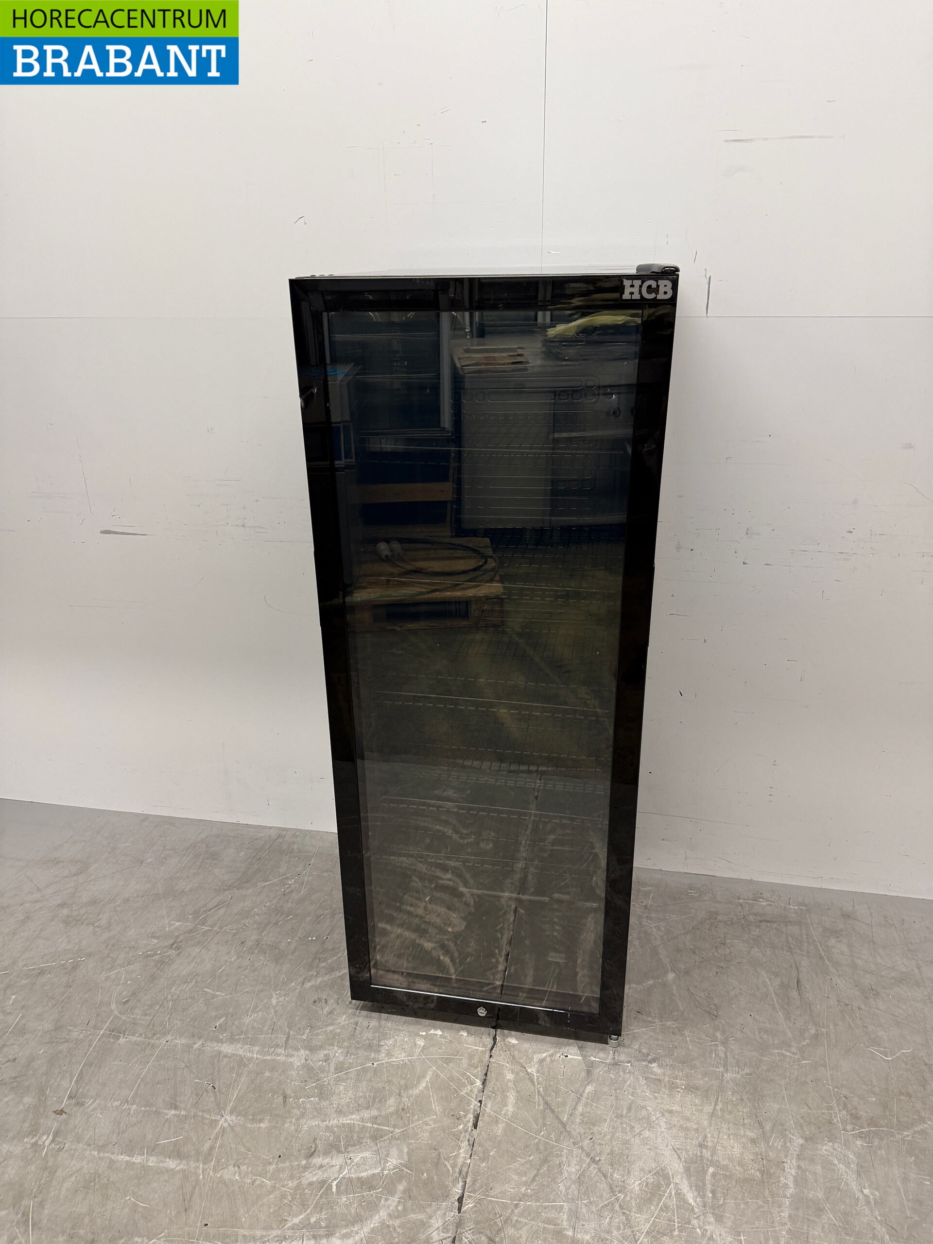 Glass door refrigerator Beverage refrigerator Glass door 248 liters 230V Horeca