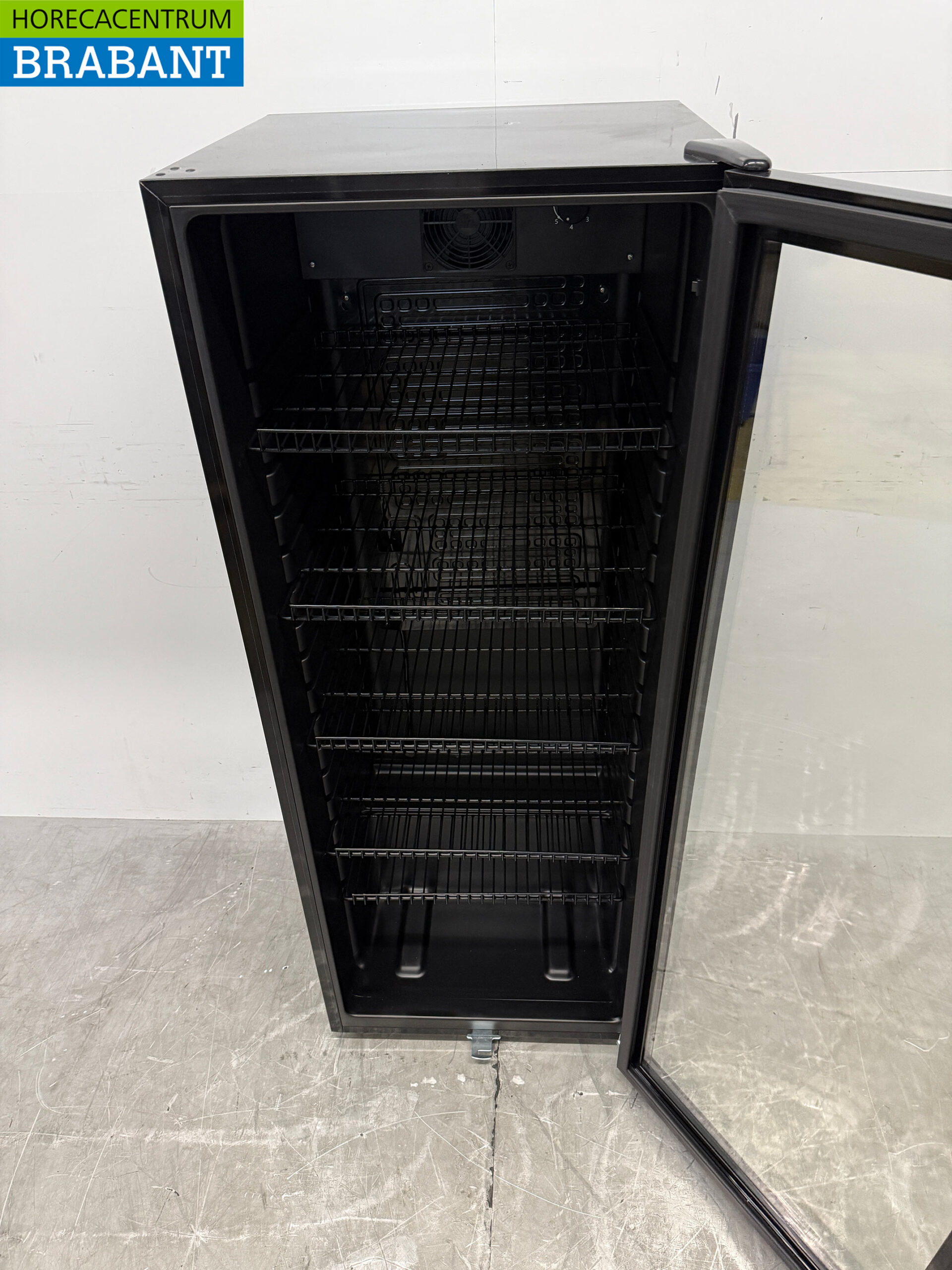 Glass door refrigerator Beverage refrigerator Glass door 248 liters 230V Horeca - Image 4