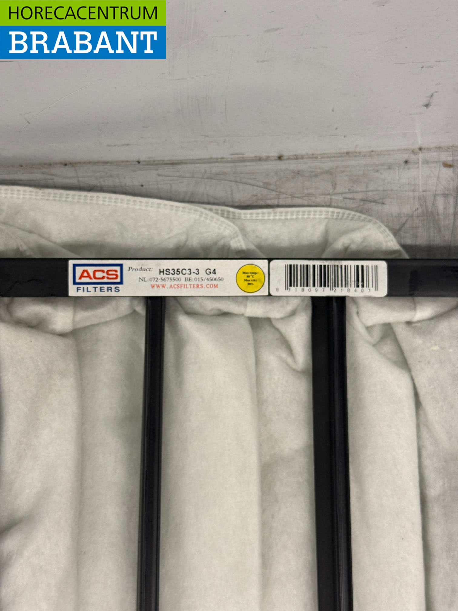 ACS HS35C3-3 Bag Filter, 288 x 592 x 360 mm, Food Service - Image 4