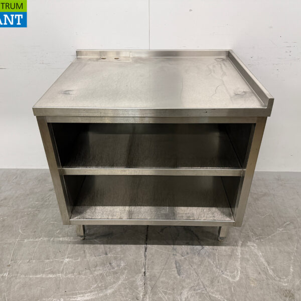 Stainless Steel Work Table with Shelf, 95.5 x 77 x 90 cm, Food Service