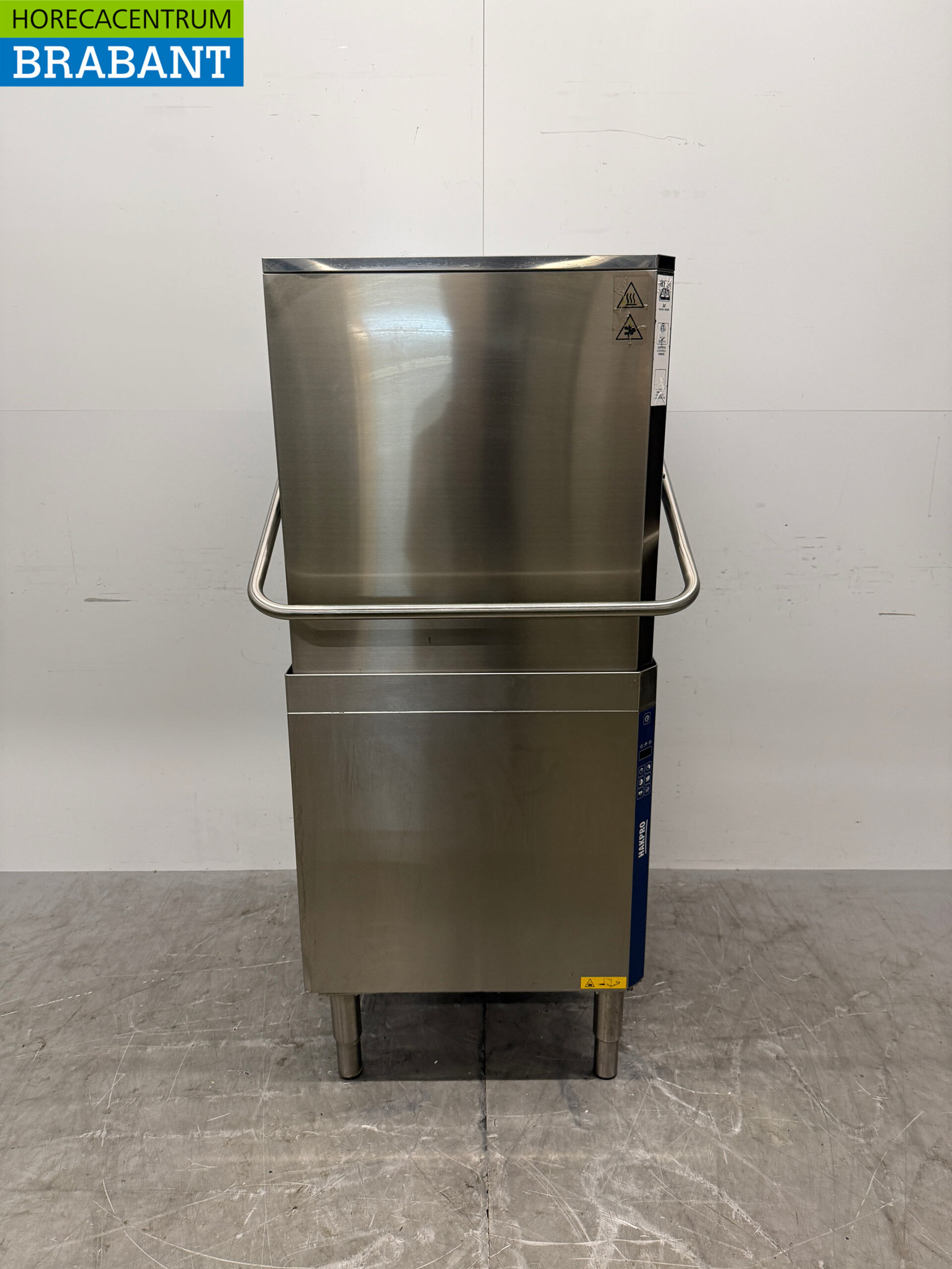 Stainless steel Zanussi HHT8 Sliding dishwasher 400V Catering