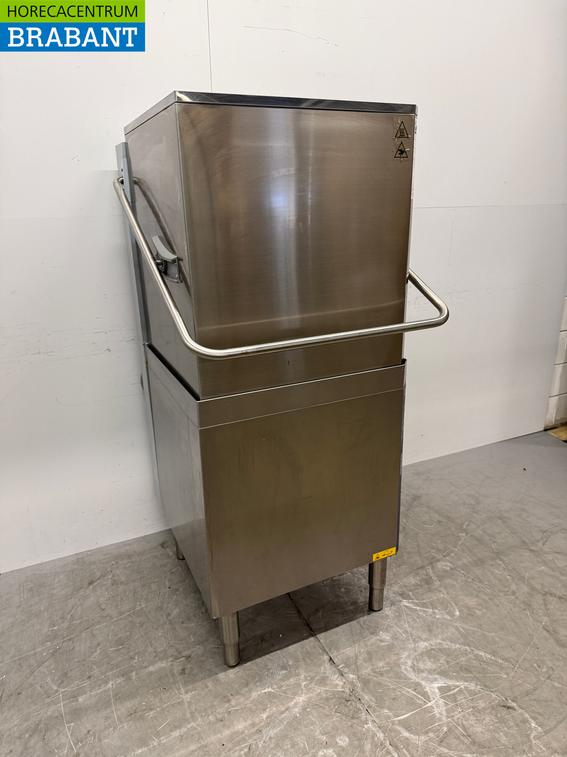 Stainless steel Zanussi HHT8 Sliding dishwasher 400V Catering - Image 3